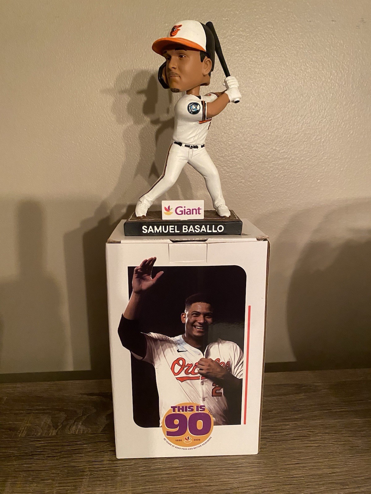 Samuel Basallo Baltimore Orioles Bobblehead SGA 5/23/2026 NIB