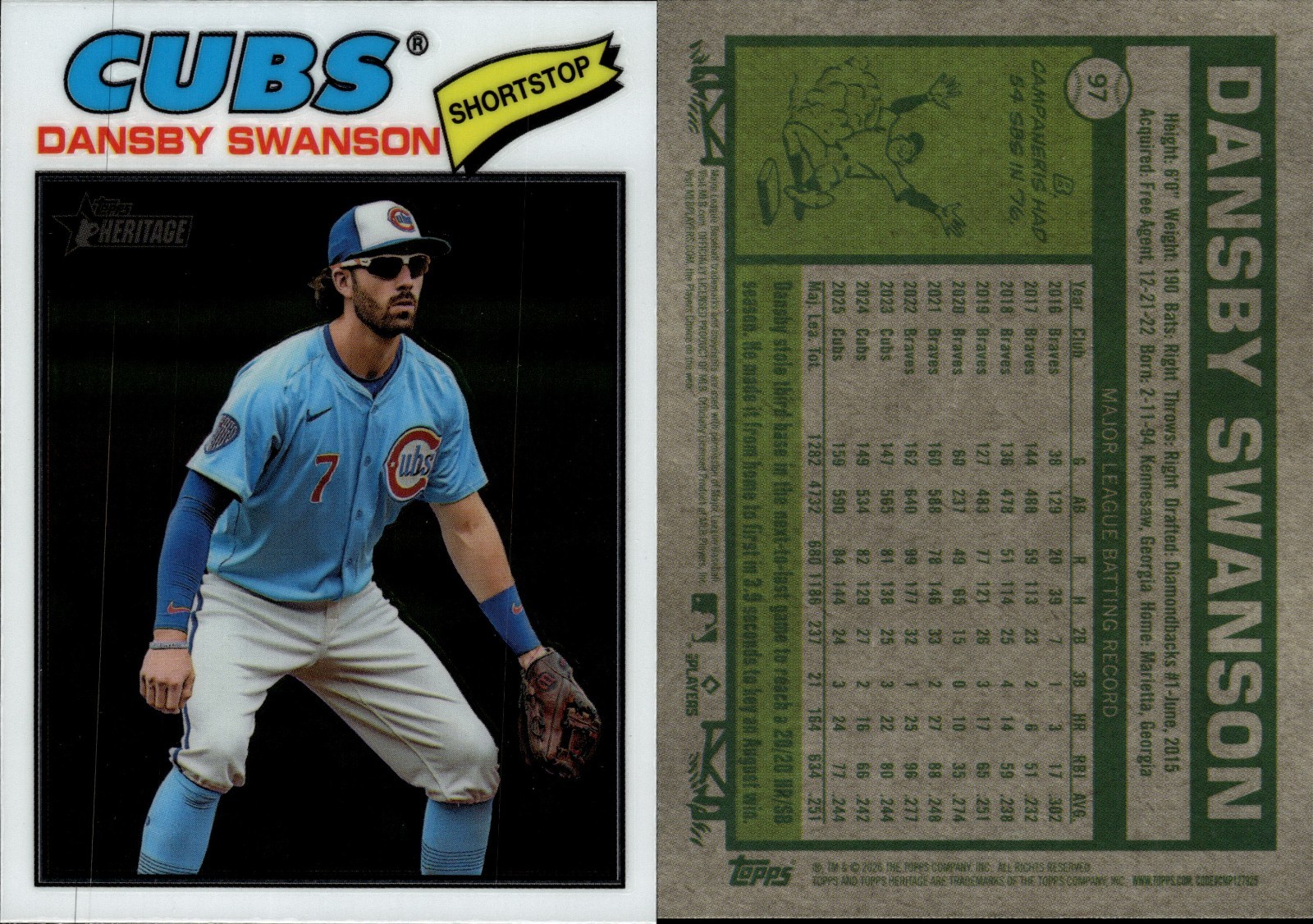 2026 Topps Heritage Parallel Sparkle, Pink, Aqua, Silver, Burgundy You Pick