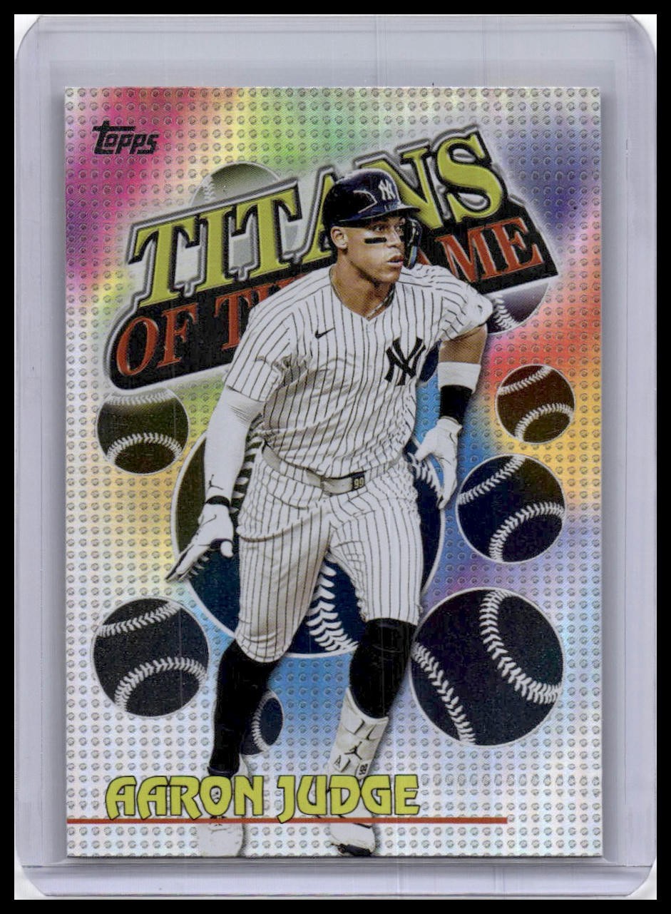 2026 Topps #TOG-3 Aaron Judge Titans of the Game