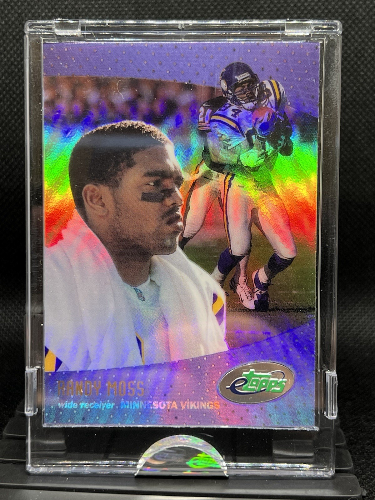 2000 Topps eTopps Refractor Sealed #12 Randy Moss Low Print Run /982 Vikings HOF