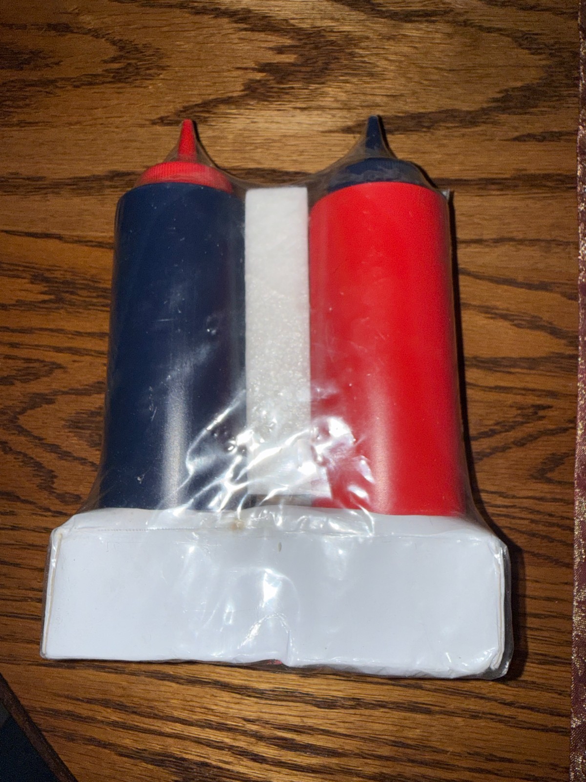 NFL New England Patriots Condiment Set, 12 Oz Bottles, Set of 2 NEW