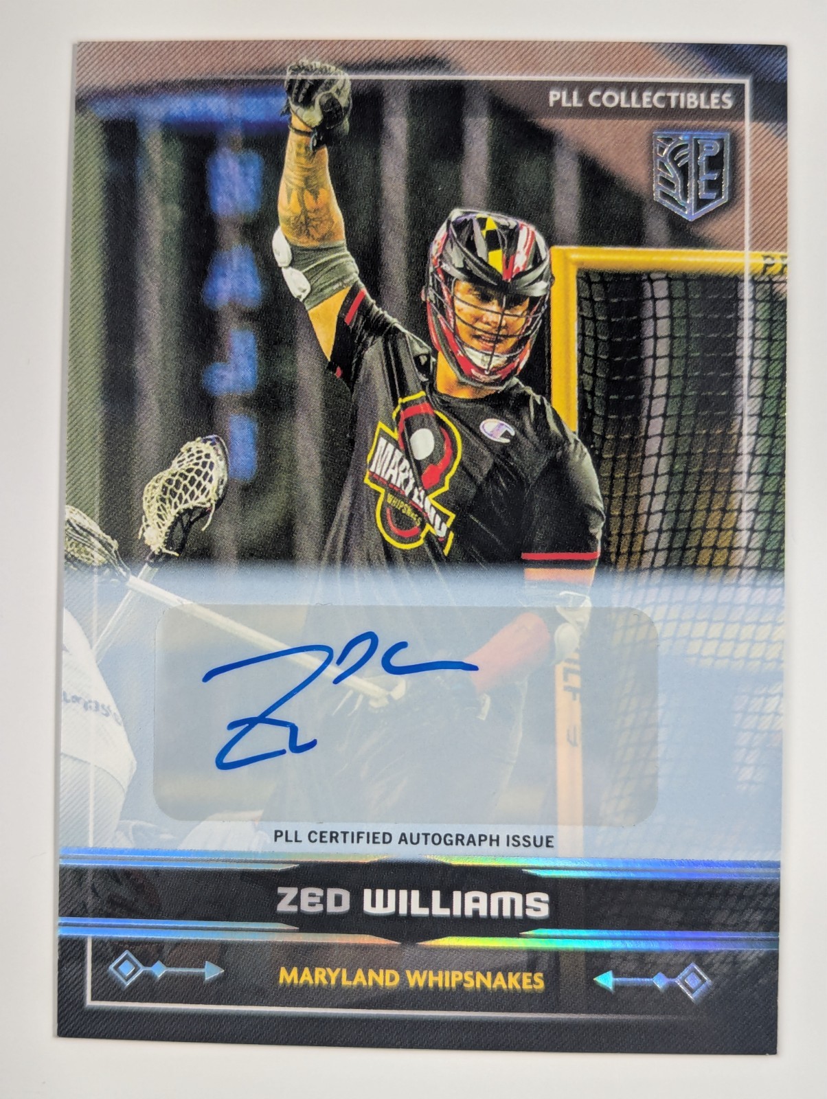 2025 Premier Lacrosse League PLL Fieldside #51 Zed Williams Auto QTY