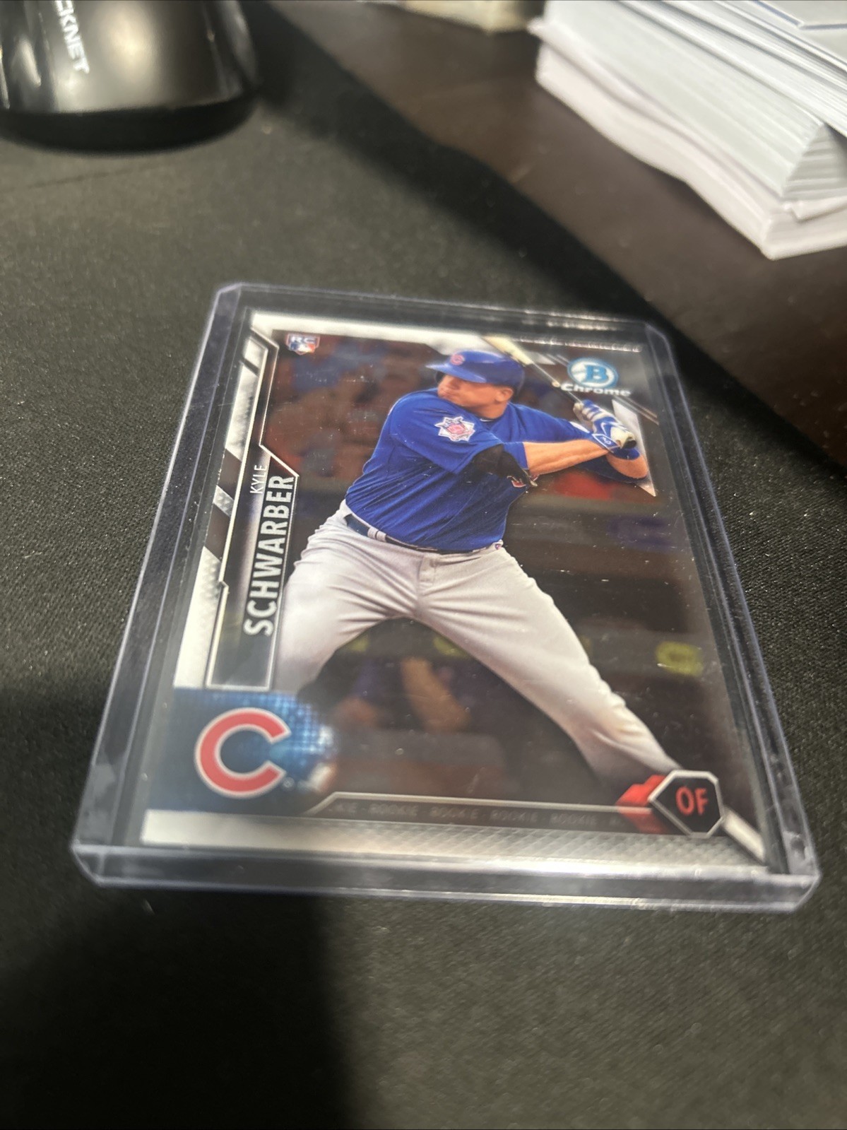 2016 BOWMAN CHROME KYLE SCHWARBER RC #31 CUBS PHILLIES