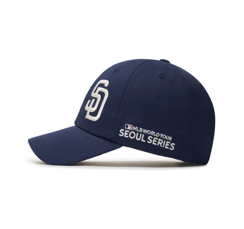 MLB KOREA World Tour Seoul Series Basic Dual Logo Ball Cap, LA Dodgers/SD Padres