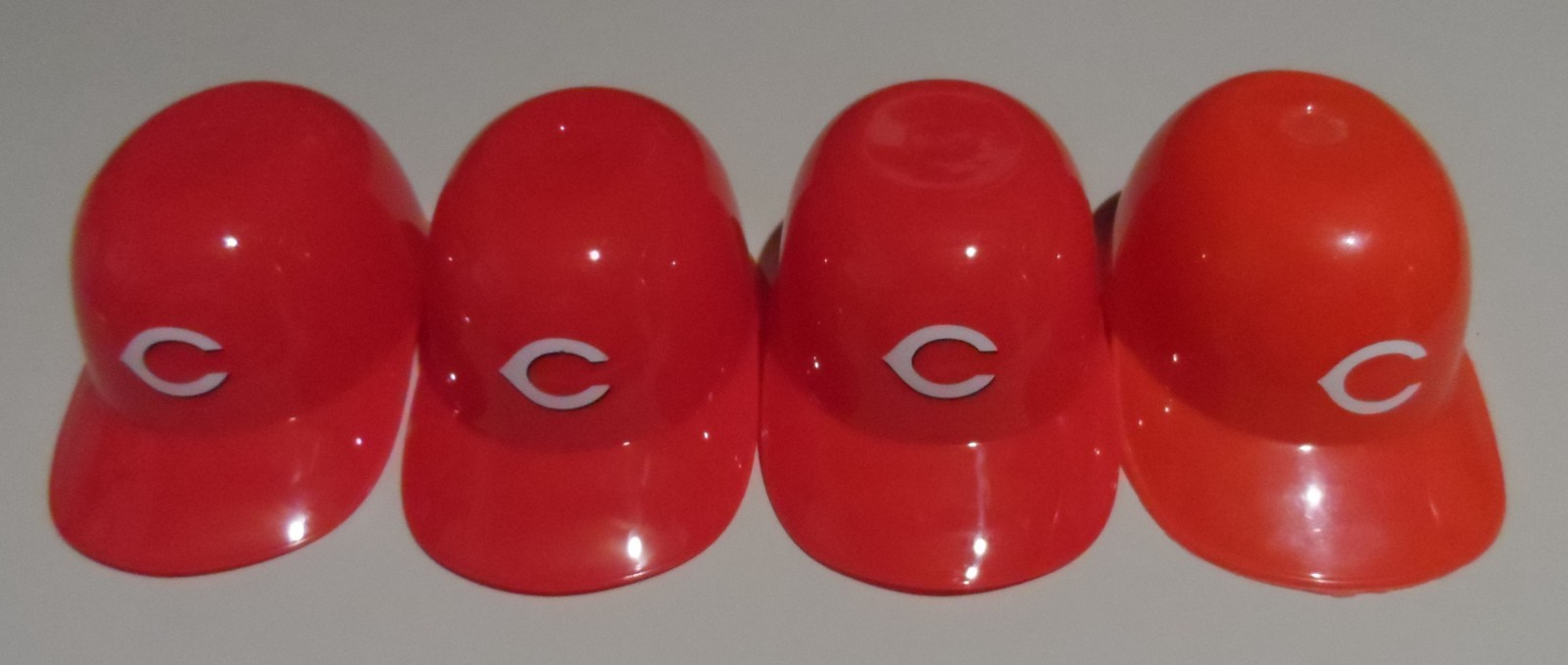 Cincinnati Reds Ice Cream Helmet Cup Lot of 4 – Holds About 8 Liquid Ounces