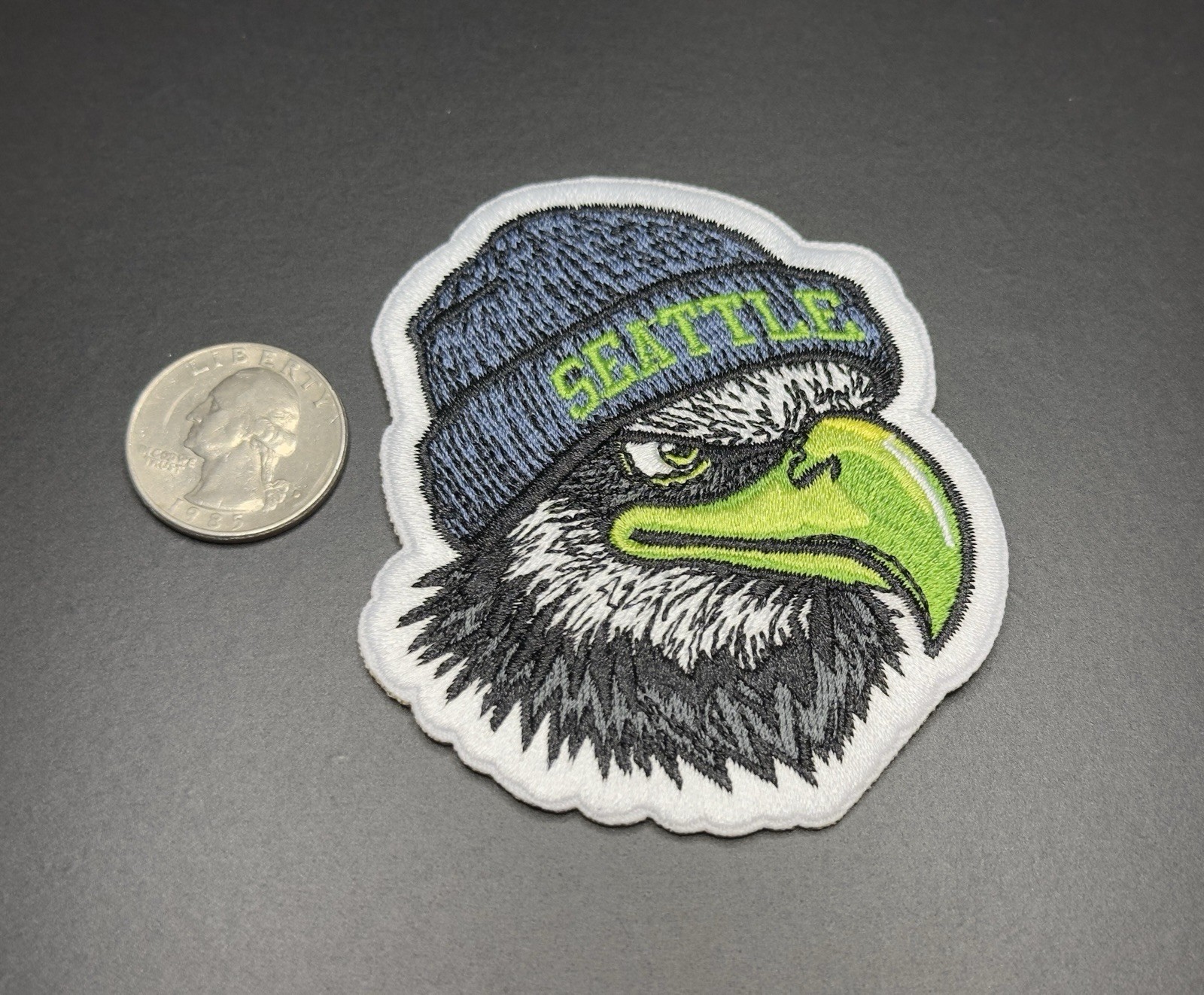 Seattle Seahawks Iron On Patch
