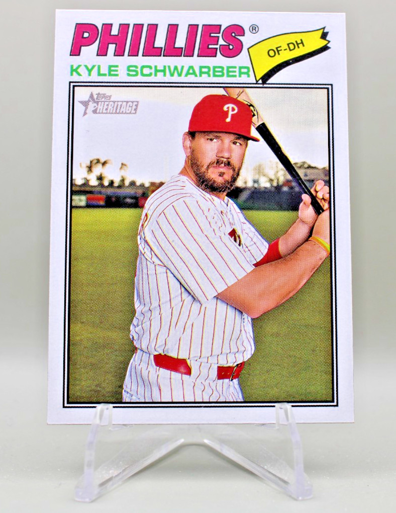 2026 Topps Heritage – Kyle Schwarber #159 Phillies