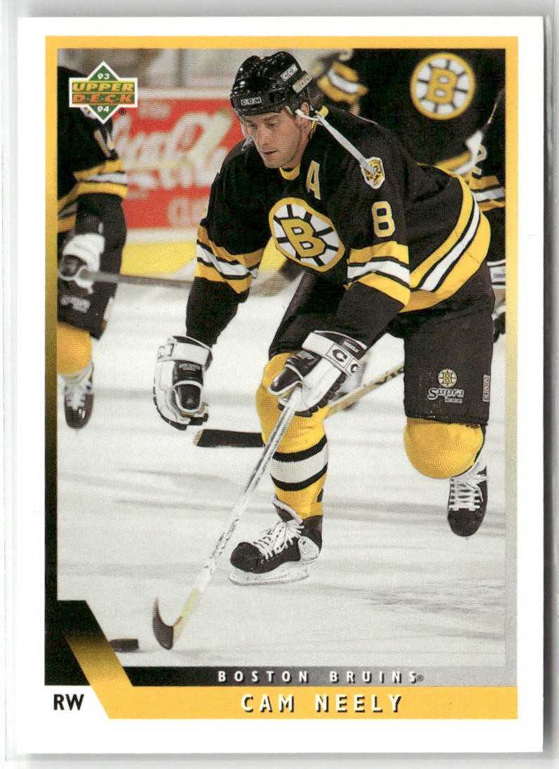 1993-94 UPPER DECK #356 CAM NEELY BOSTON BRUINS