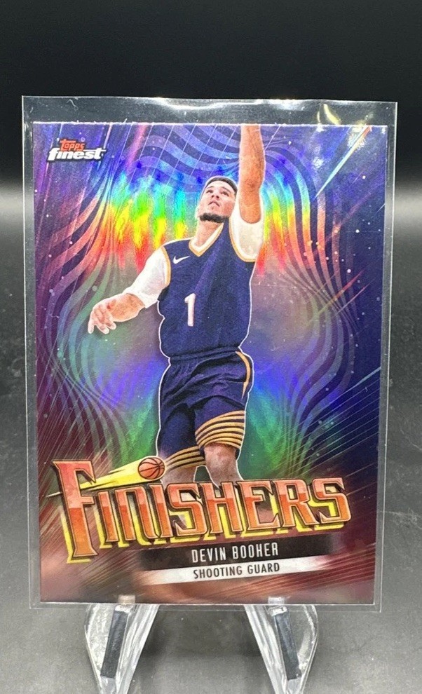 2023-24 Topps Finest – Finishers Devin Booker #F-5 Refractor