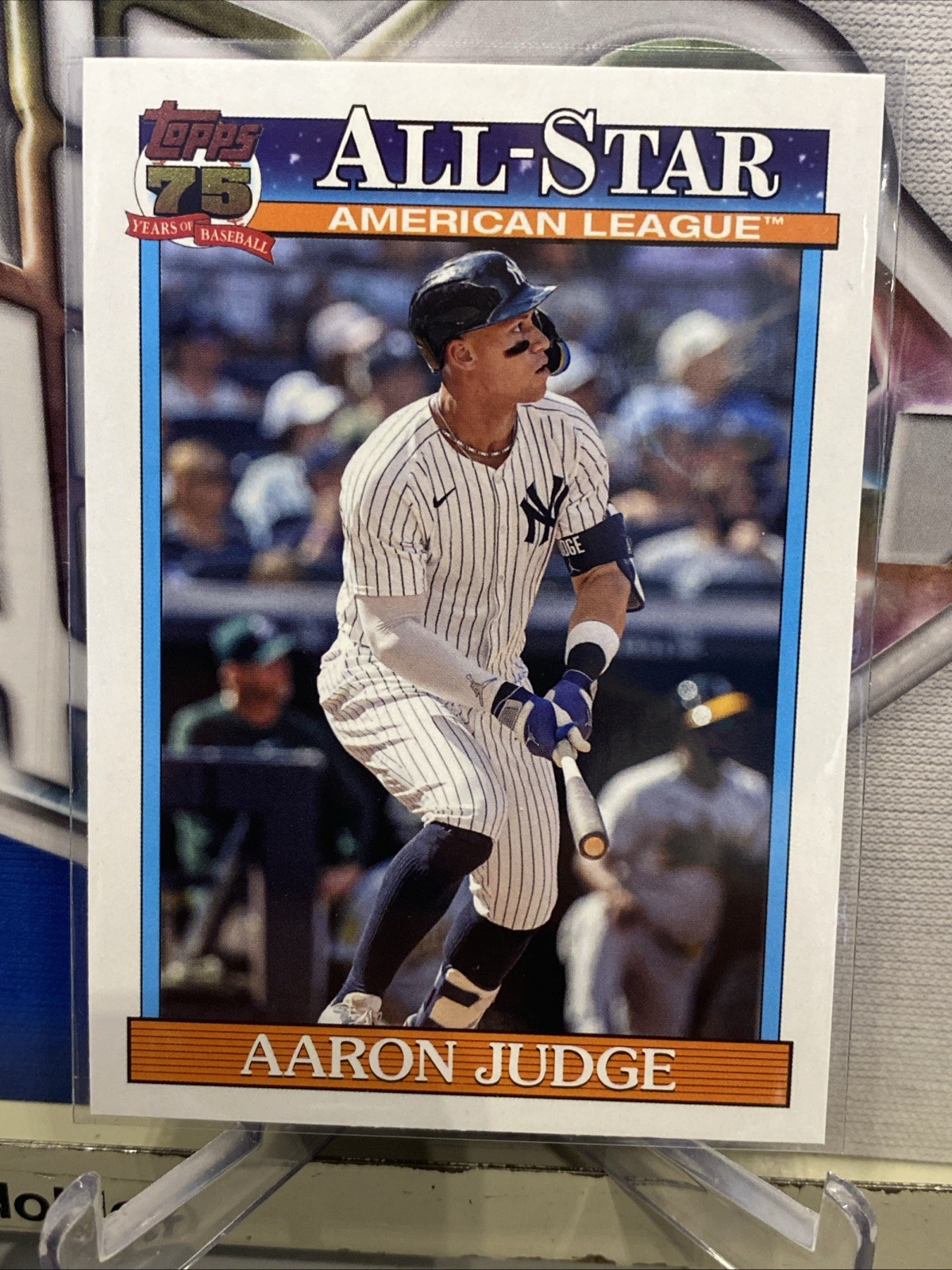 2026 Topps Series 2 Aaron Judge 1991 All Stars Insert #91AS-1 New York Yankees