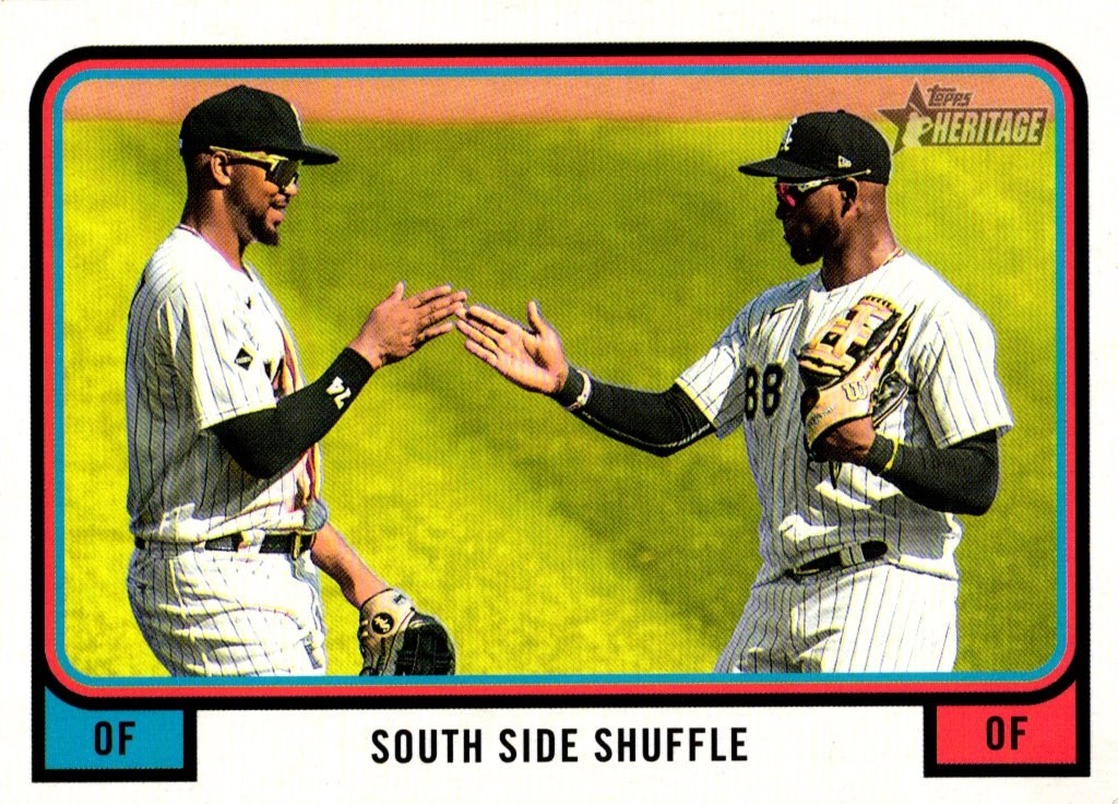 2022 Topps Heritage #CC-9 South Side Shuffle Combo Cards