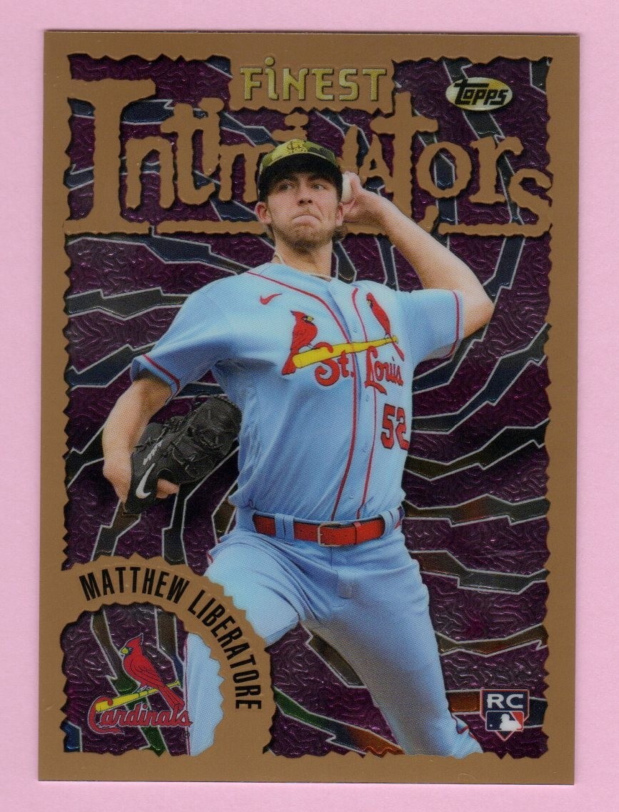 2023 Topps Finest Flashback #89 Matthew Liberatore St. Louis Cardinals RC