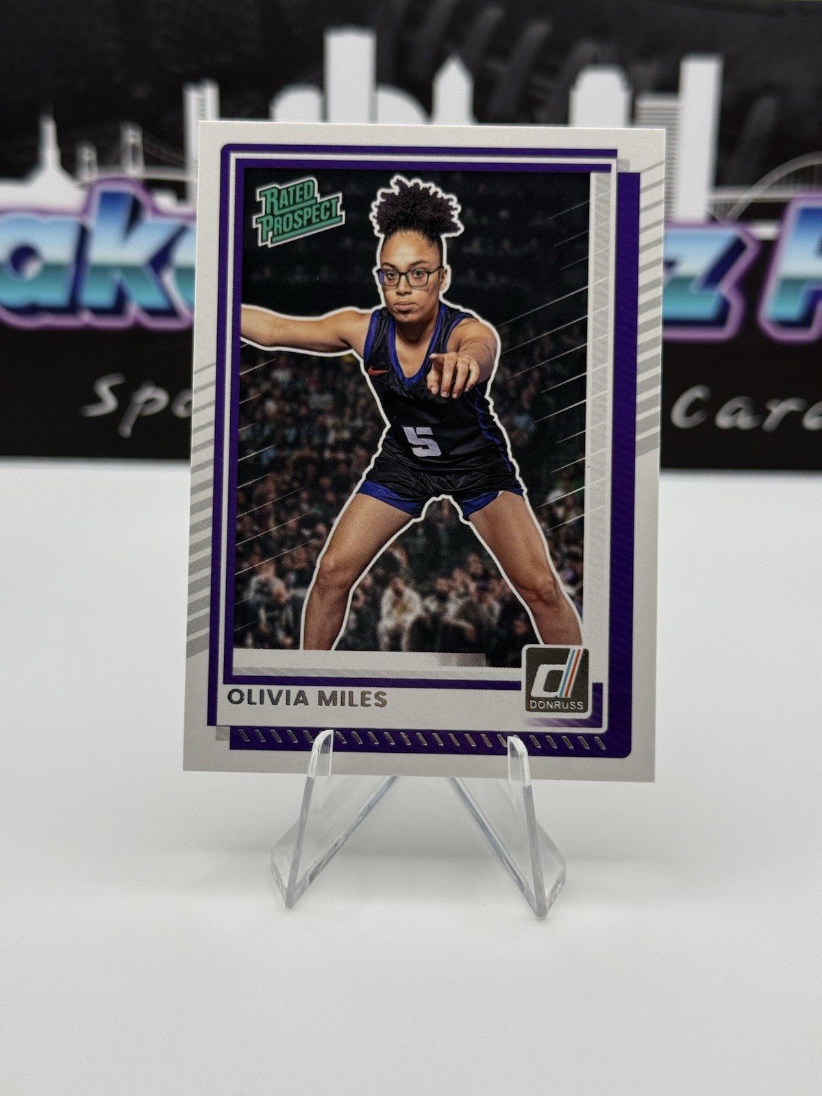 2025-26 Panini Donruss Olivia Miles Rated Prospect RC