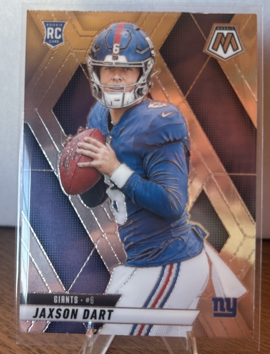 2025 Panini Mosaic – Rookies Jaxson Dart #362 Silver Prizm (RC)