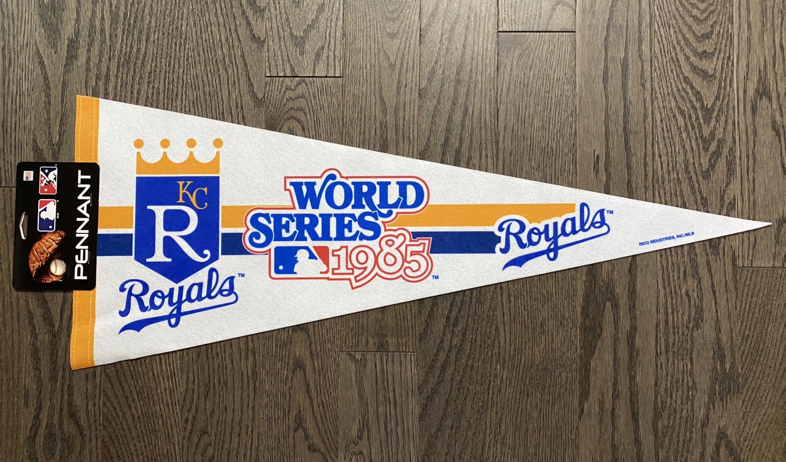 1985 World Series Champions Kansas City Royals Pennant Official Licensed Product