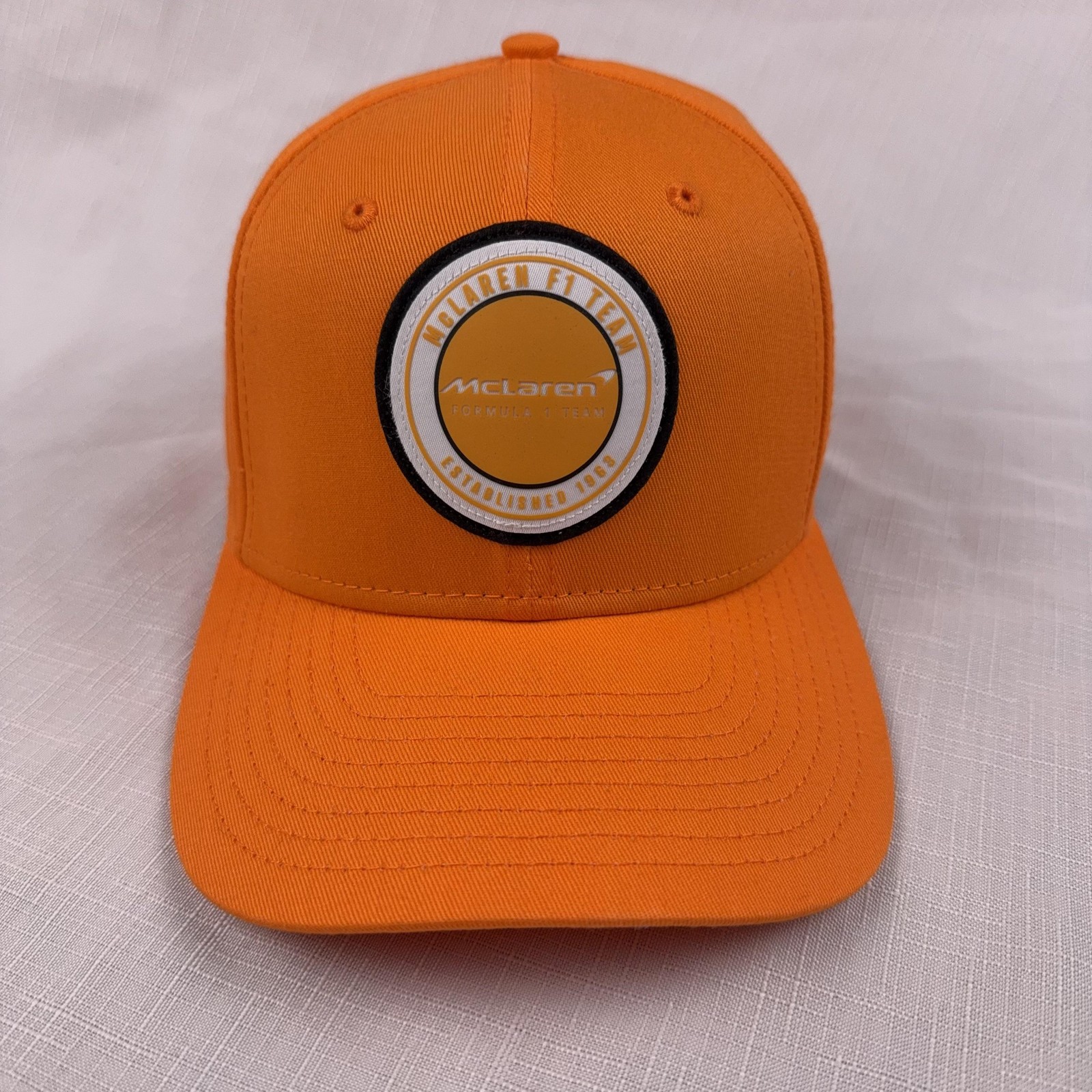 McLaren F1 Team Hat Snapback Mens One Size Orange Formula 1 Racing New Era