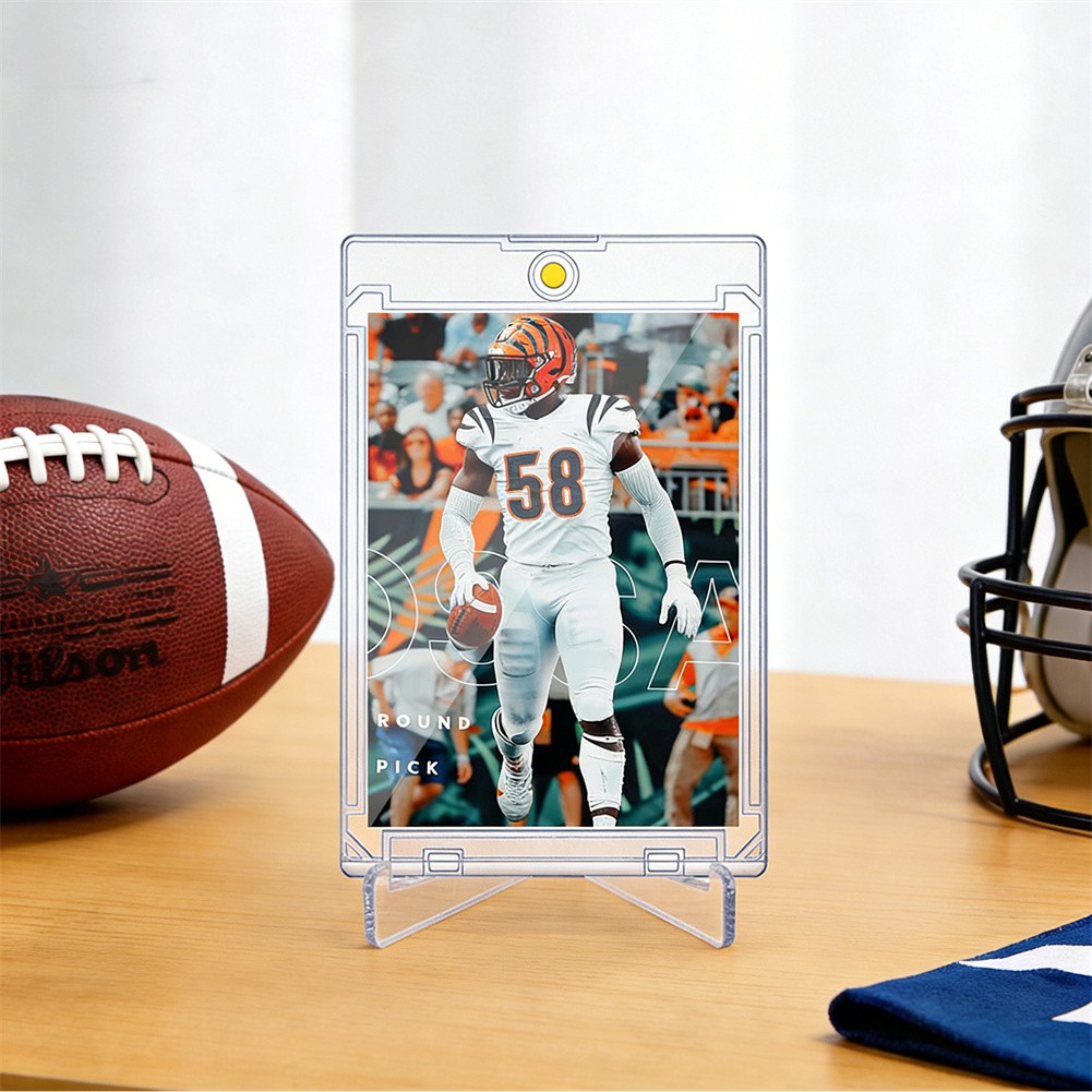 6-400 Ultra-Slim Magnetic Trading Card Holders 35pt One-Touch Hard UV Protection