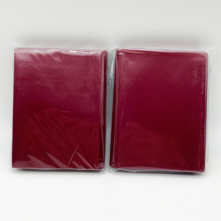Lenayuyu 100pcs Winered Deck Protector Standard MTG Card Sleeves 66x91mm Matte