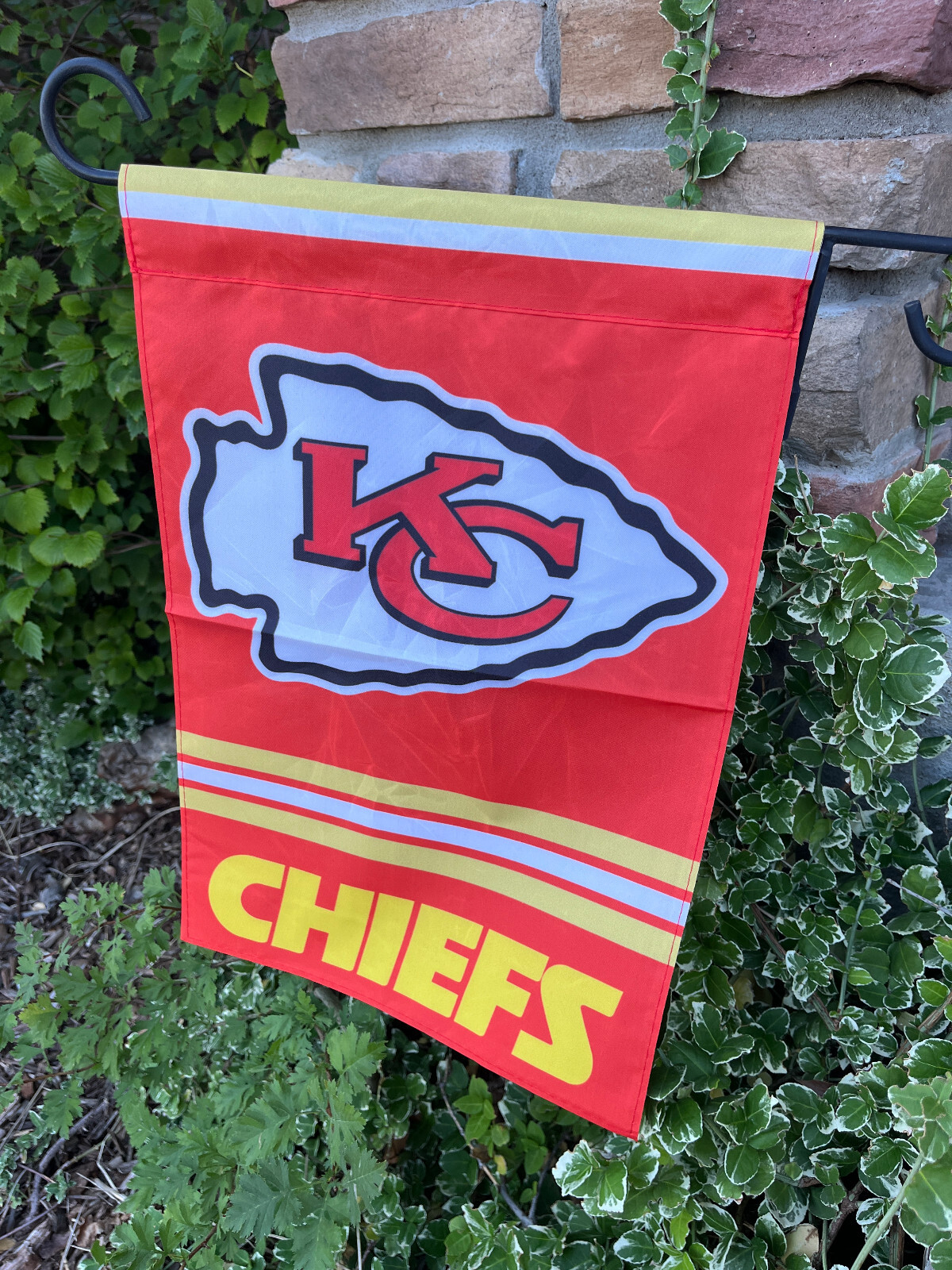 Kansas City Chiefs Garden Flag Double Sided 17×18