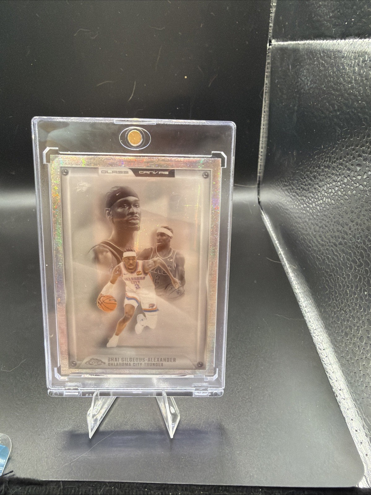 2025-26 Topps Chrome Shai Gilgeous Alexander Glass Canvas SSP CASE HIT GC-4