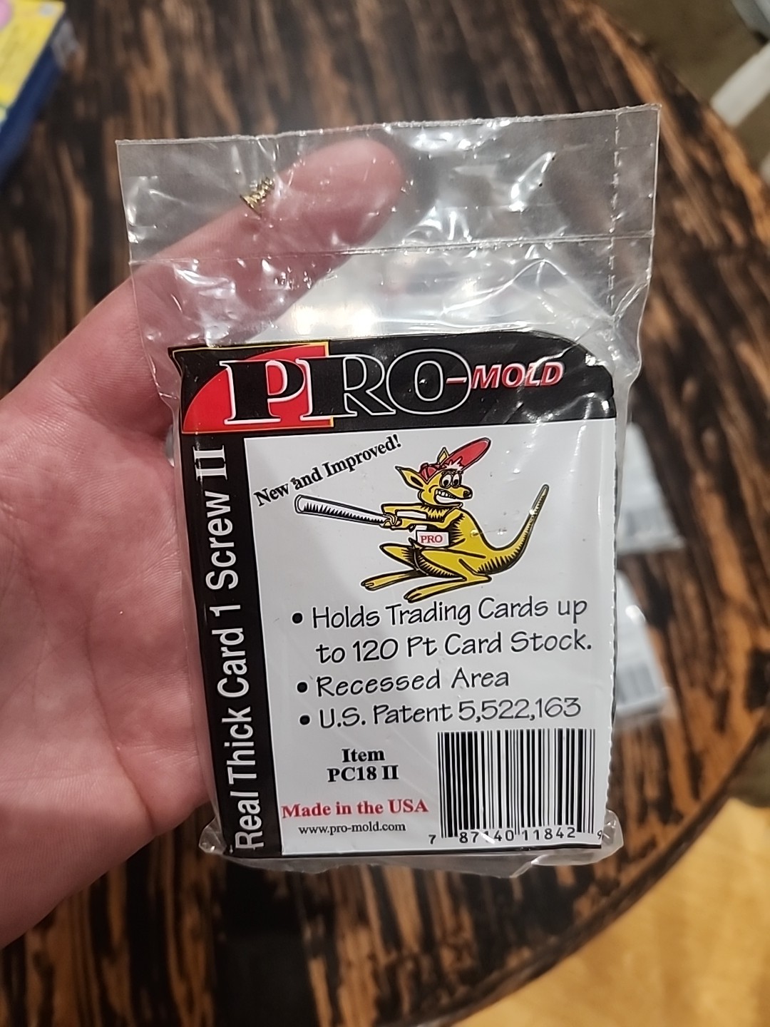 11 PC 18 REAL THICK CARD ONE SCREW SCREWDOWNS 120 PT FREE SHIPPING