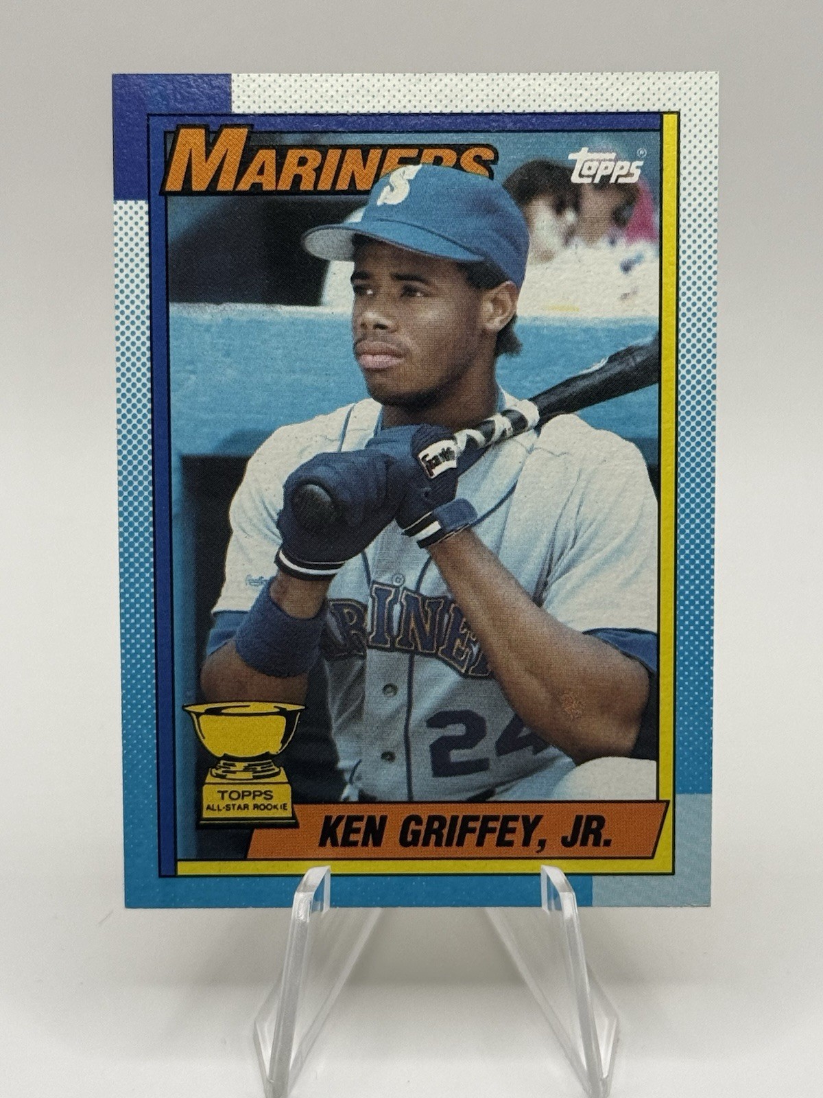 1990 Topps – Ken Griffey Jr #336 Scar Visible On Card!!!
