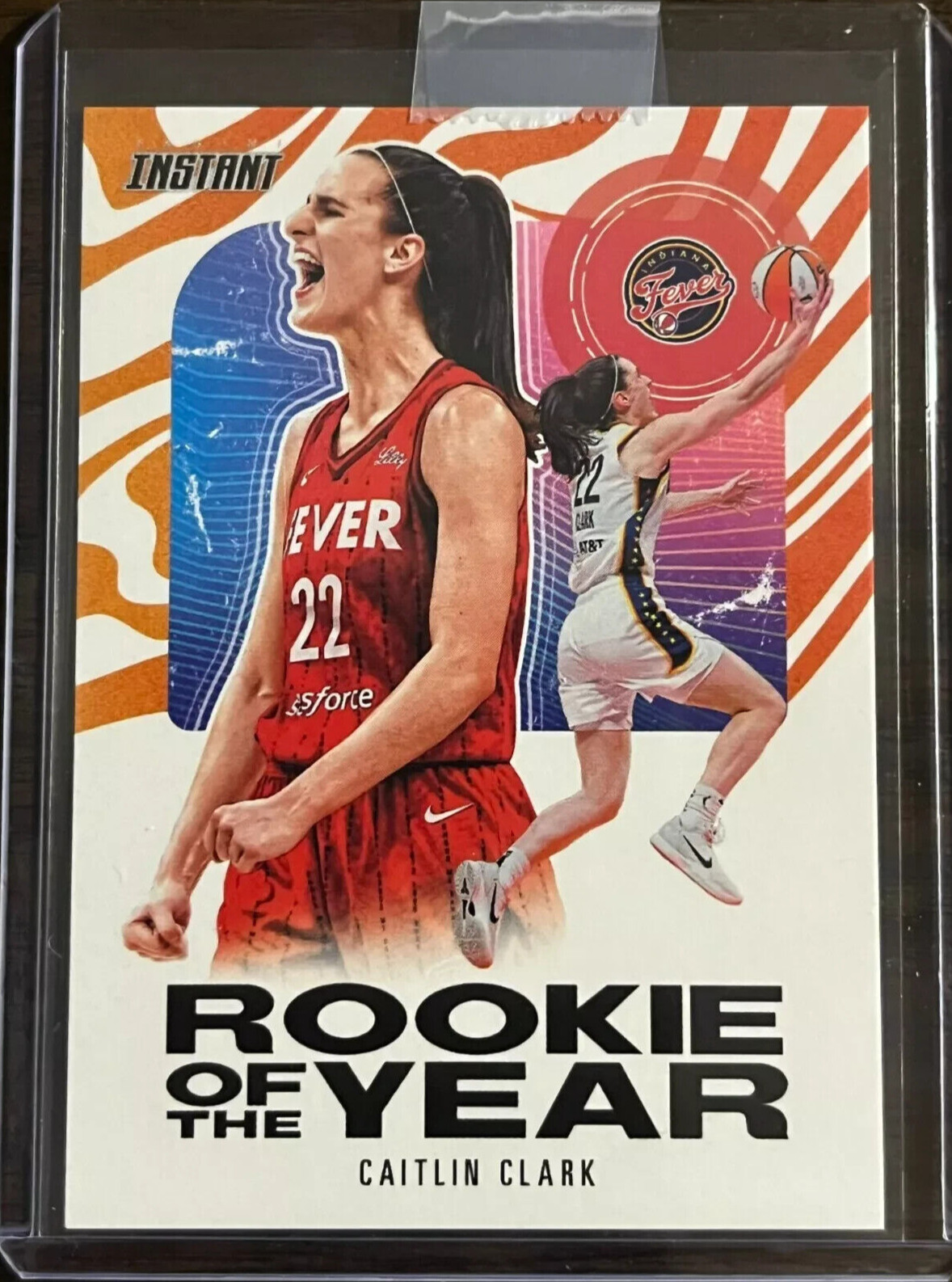 2024 Panini Instant #CCROY Caitlin Clark RC Card WNBA Rookie of the Year IN-HAND