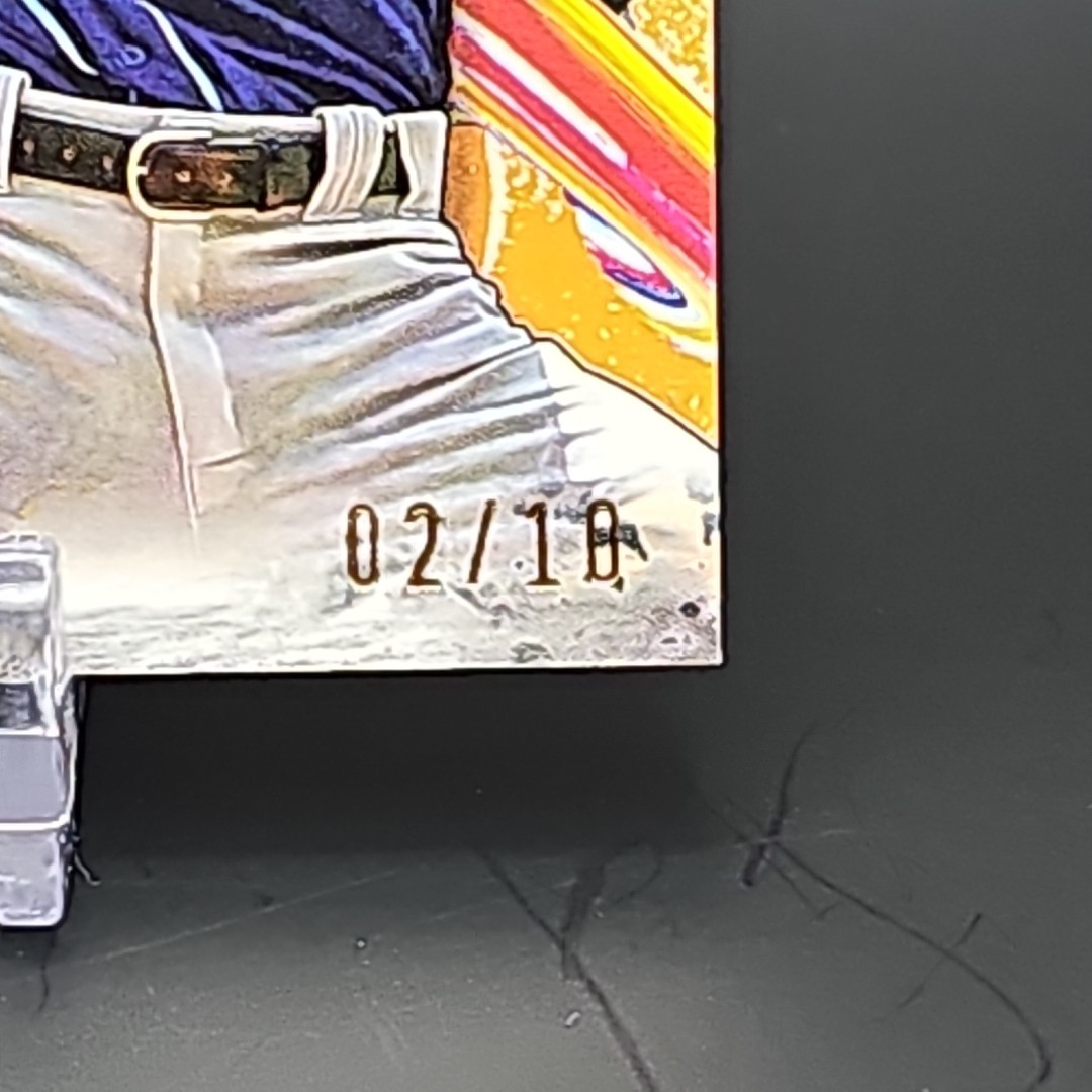 2023 Topps Inception – Autograph Patch Shane Baz Orange /10 TB Rays