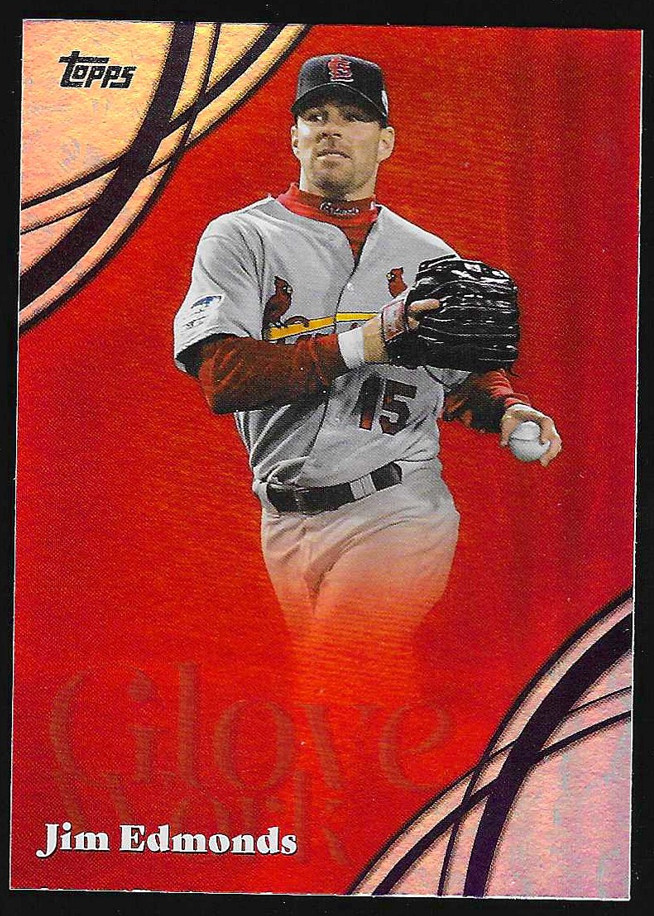 2026 Topps Series 2 Glove Work Jim Edmonds Insert #GW-51 St. Louis Cardinals