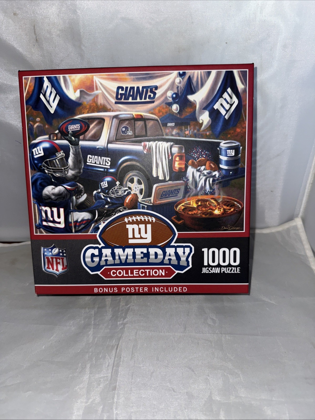 MasterPieces – New York Giants NFL Gameday 1000 Piece Jigsaw Puzzle￼ New