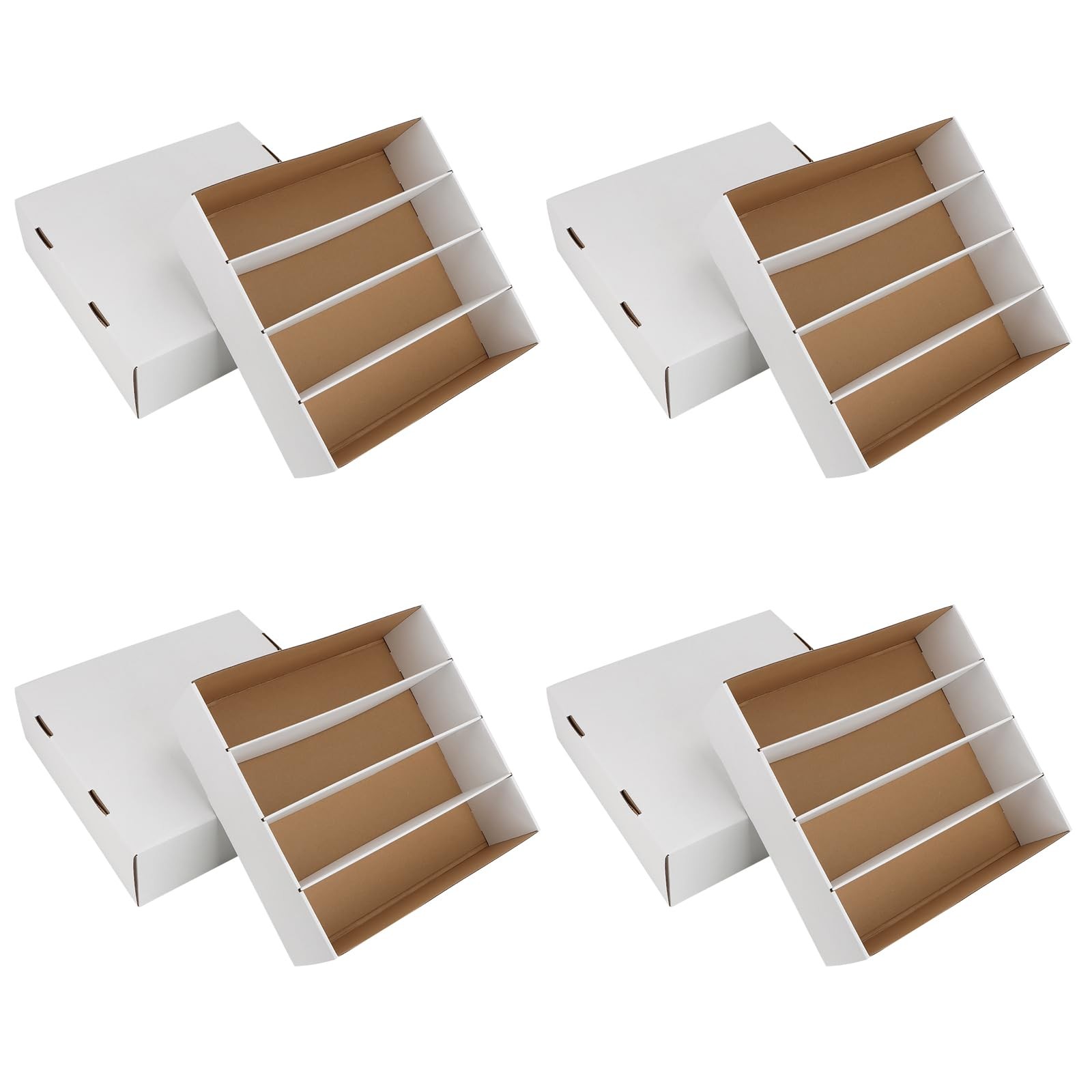 1/2/4 Row Trading Card Storage Box Case Large Capacity Holder For PTCG TCG Cards