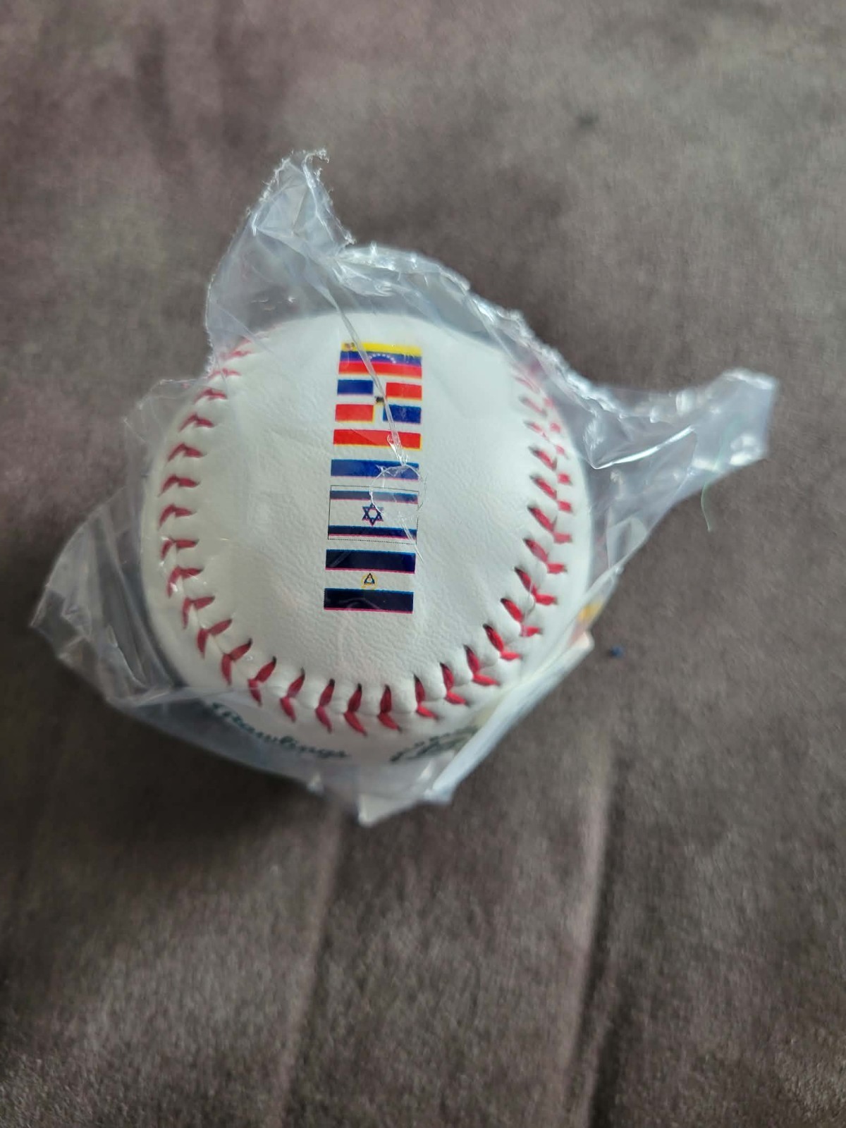 2026 World Baseball Classic Commemorative Baseball 20 Country Flags