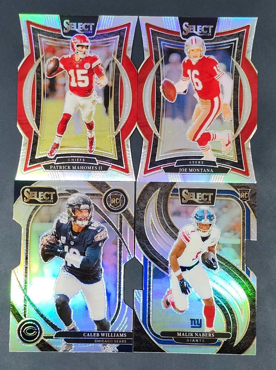 2024 Select Football SILVER DIE-CUT PRIZMS You Pick the Card – READ