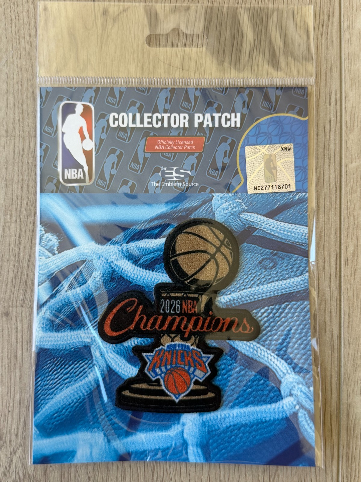 2026 NBA Finals New York Knicks Champions Patch