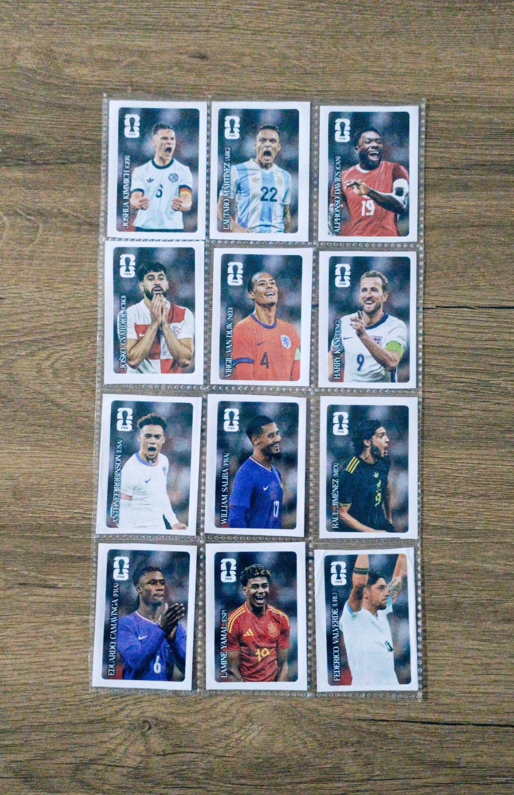 CC1-CC12 Coca-Cola Serbia sticker set Panini World Cup 2026 Mexico Canada USA