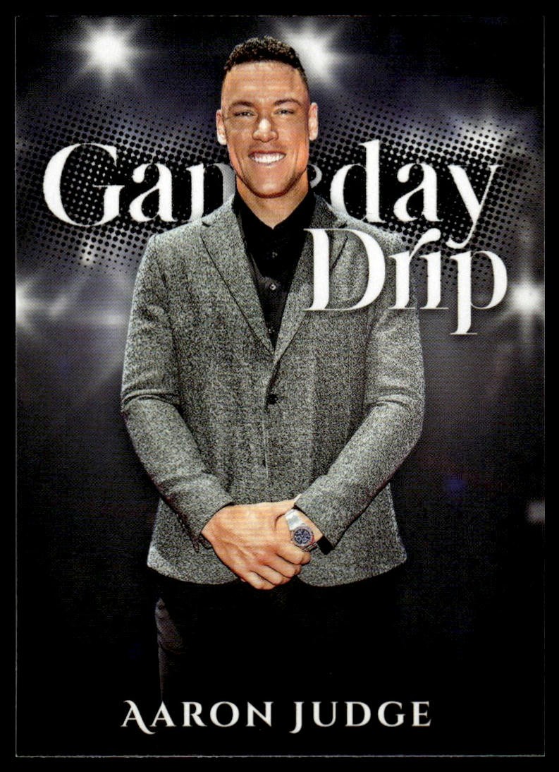 2025 Topps #GD-6 Aaron Judge Gameday Drip