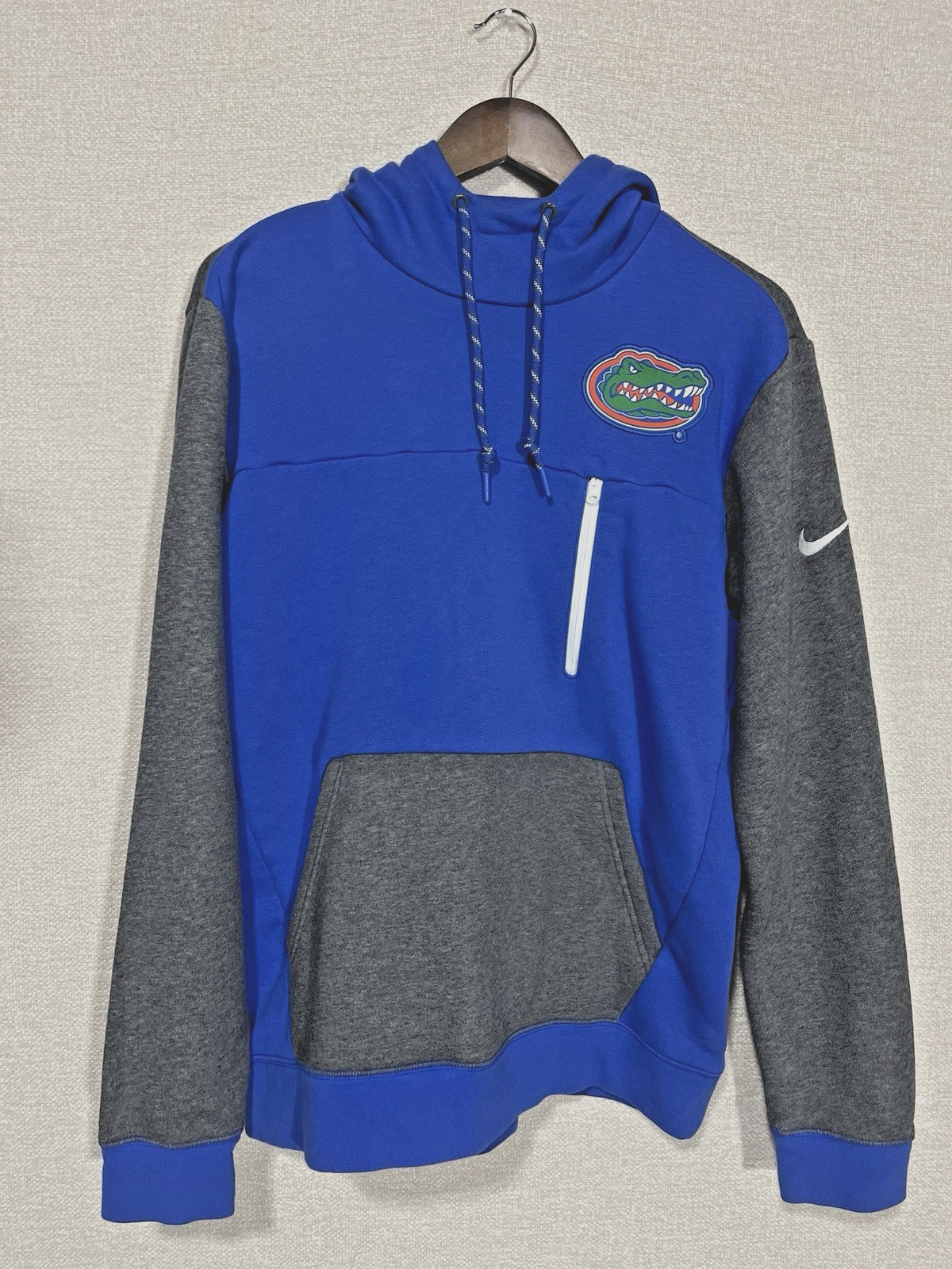 Florida Gators Nike Pullover Mens Large NCAA Blue Football Hoodie sweatshirt