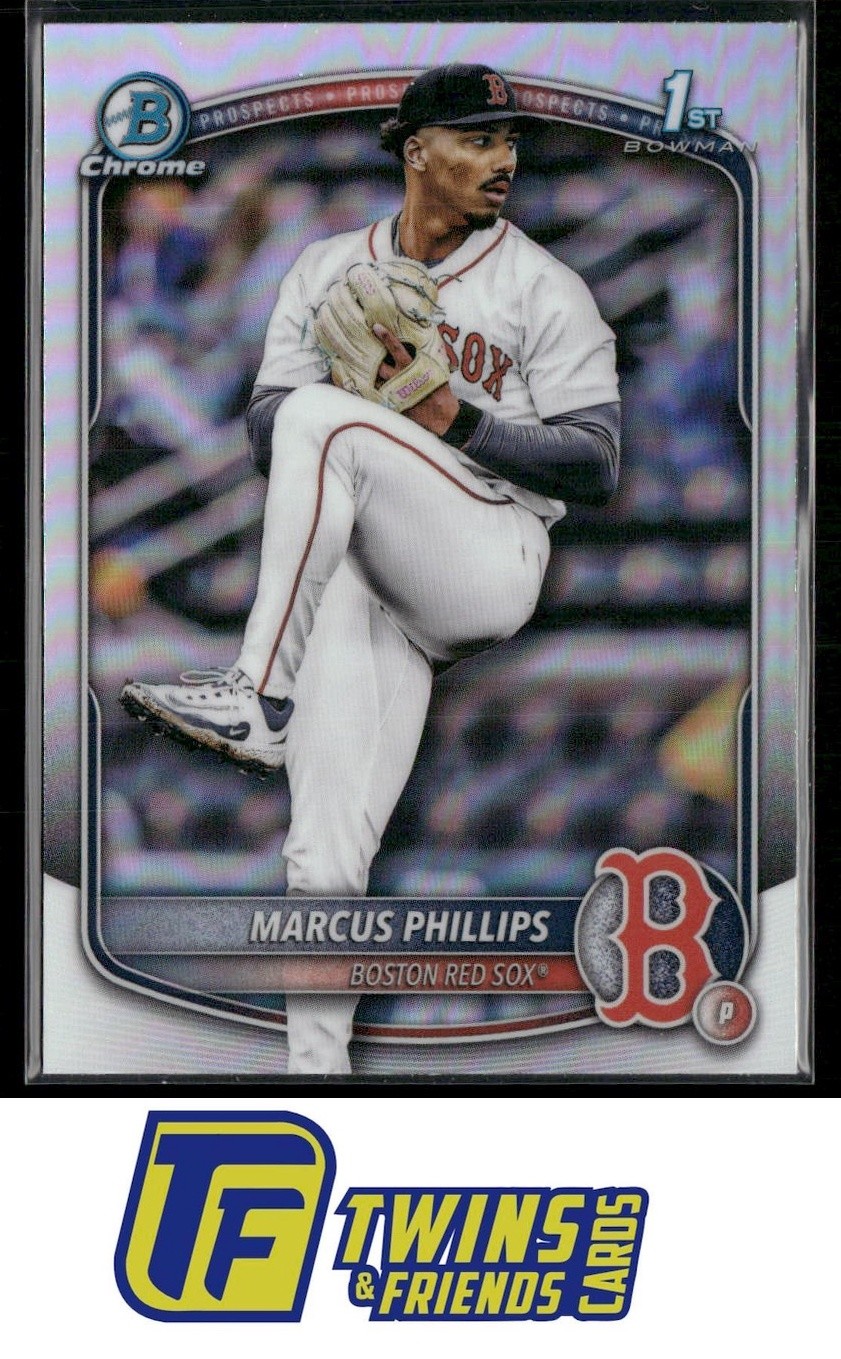2025 Bowman Draft #BDC-54 Marcus Phillips Chrome Refractor