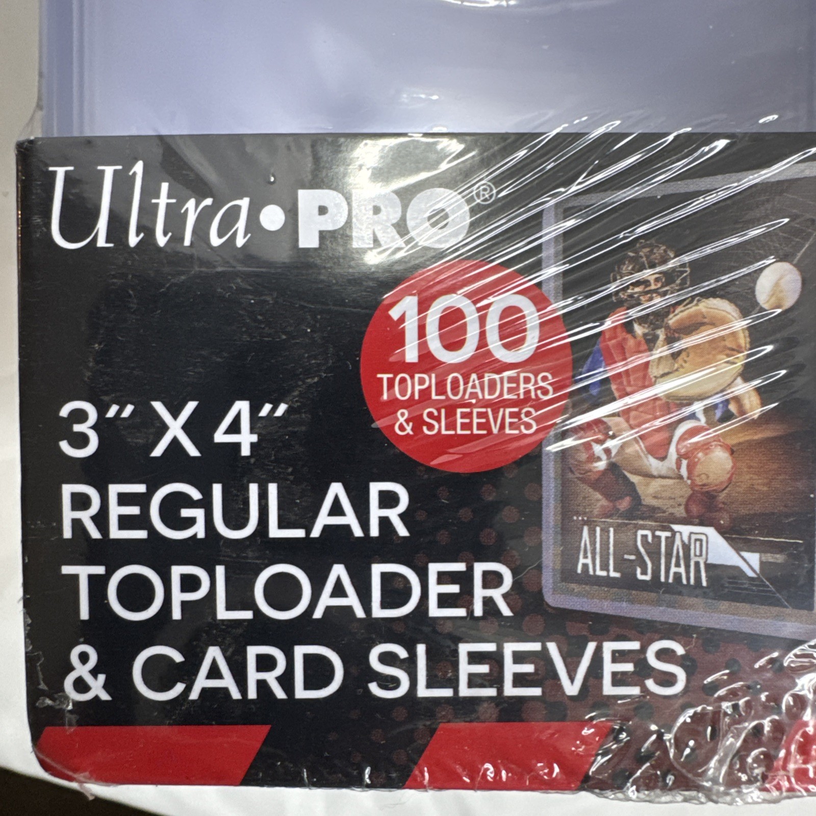 Ultra Pro 3″ x 4″ Toploader & Card Sleeve Bundle – Clear ,200 Count (83665)
