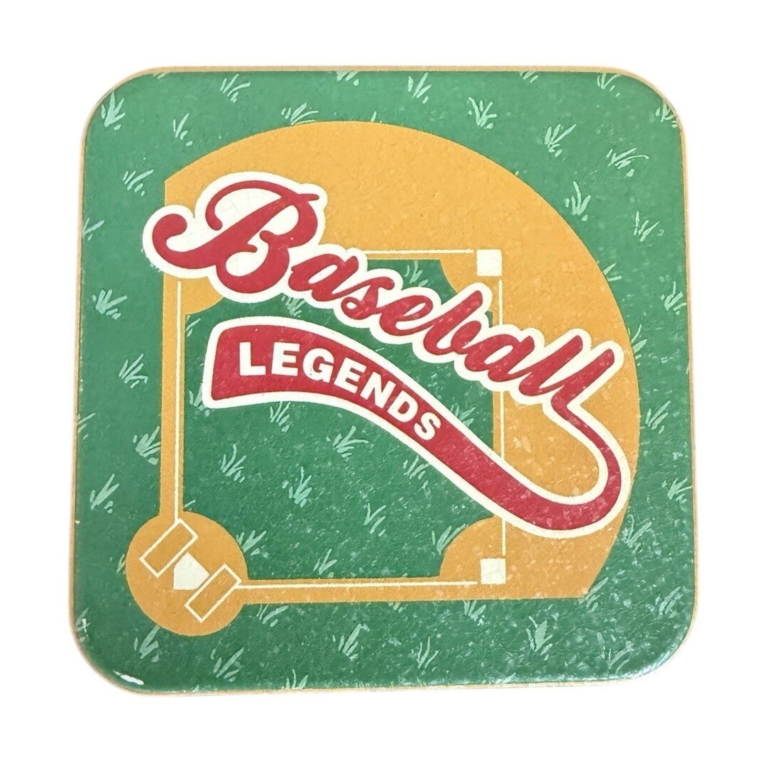 Baseball Legends Tin Roberto Clemente Ted Williams Willie Mays Babe Ruth 3.5 in