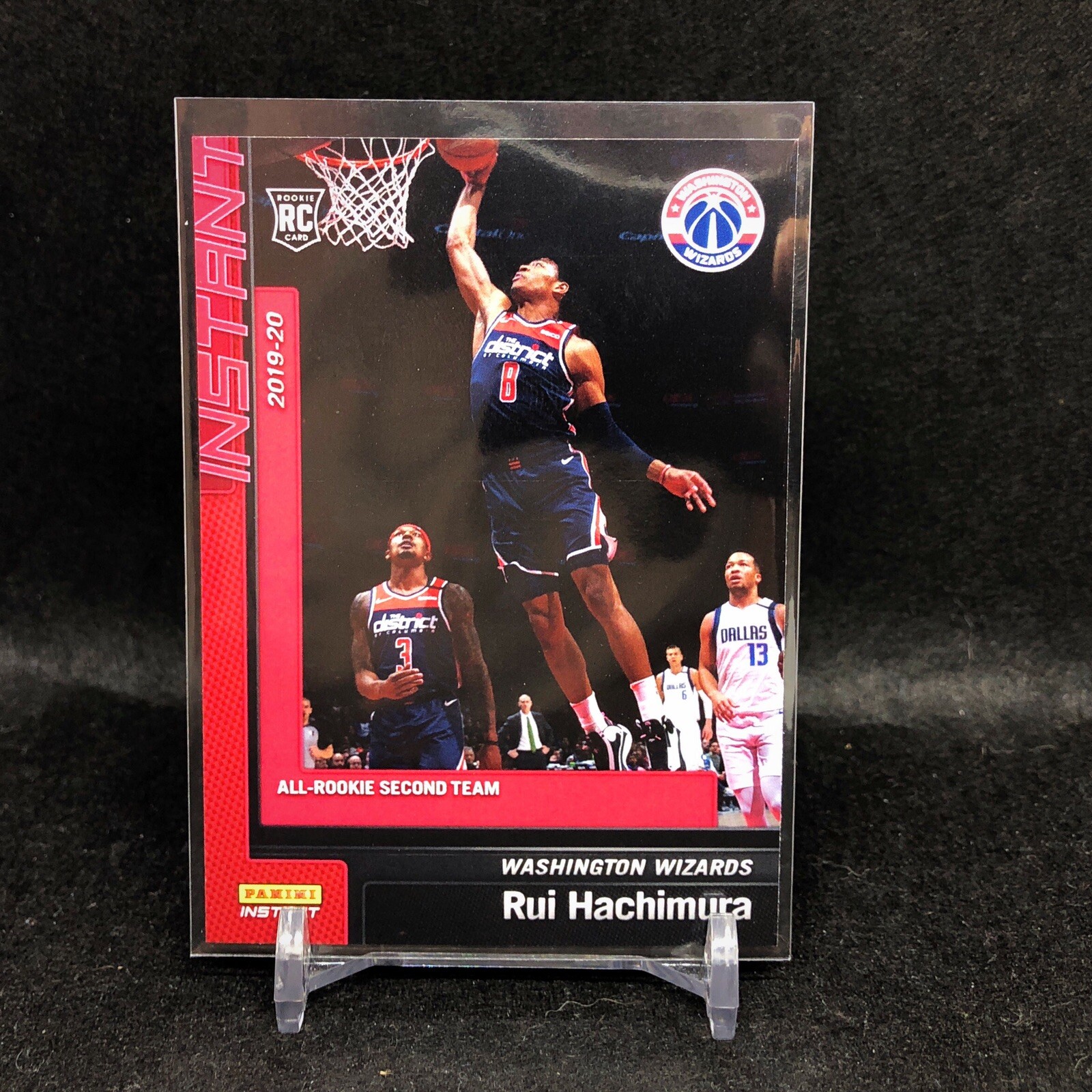 Rui Hachimura 2019-20 Panini Instant All-Rookie Team RC Card #204 SP /1341!
