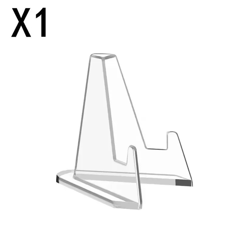 1-30Pcs Pack Clear Card Stands, Arcylic Card Display for Sports Graded