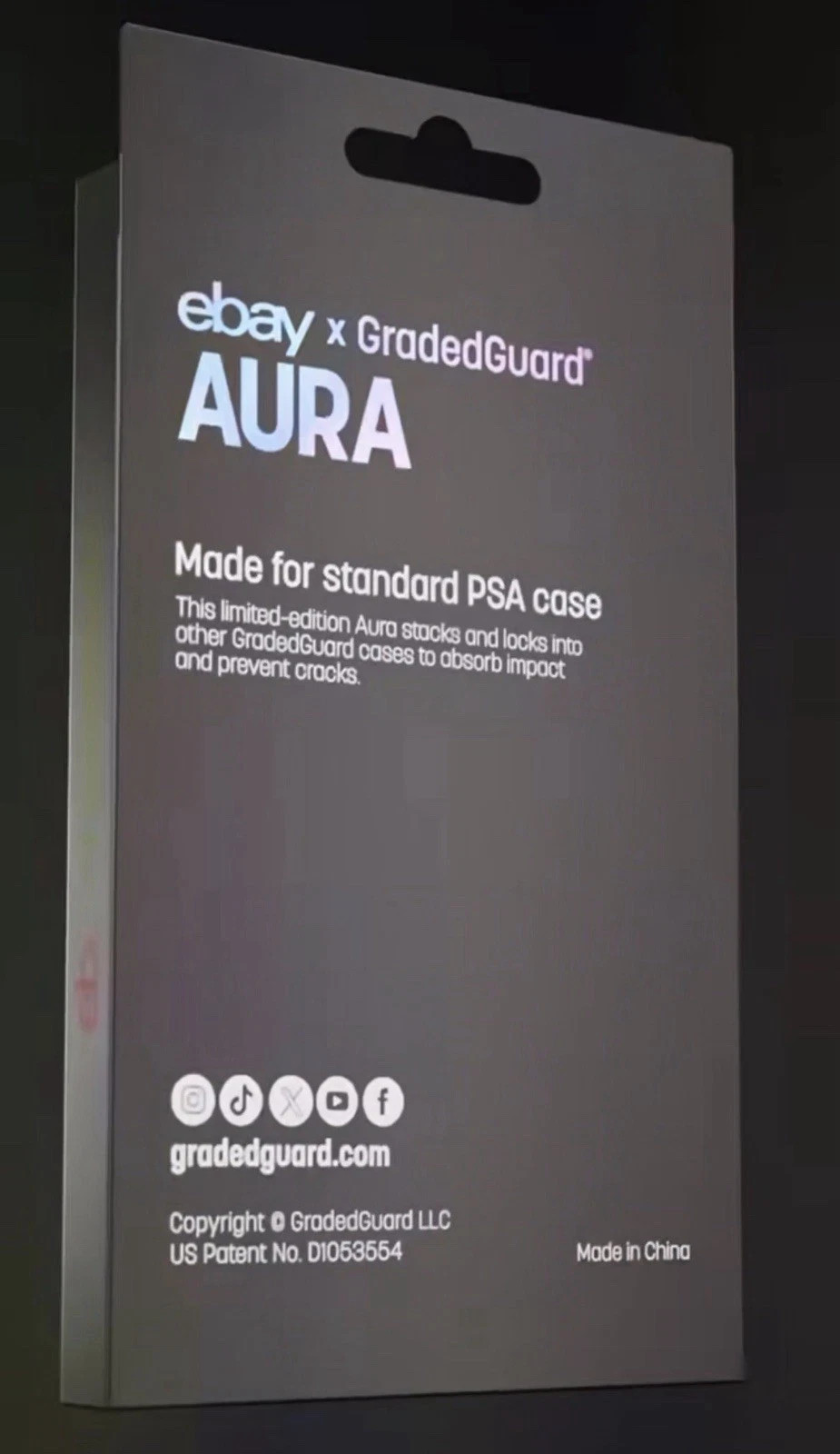 GradedGuard x eBay PSA Graded Card Case Guard Protector AURA Limited Edition
