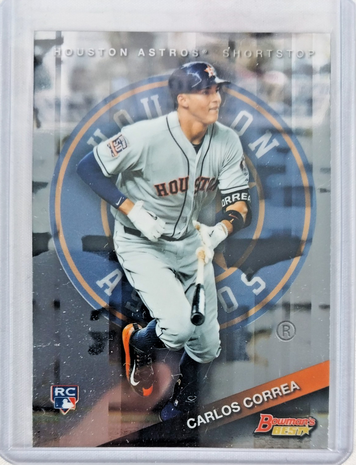 2015 Bowman’s Best Carlos Correa Rookie #58