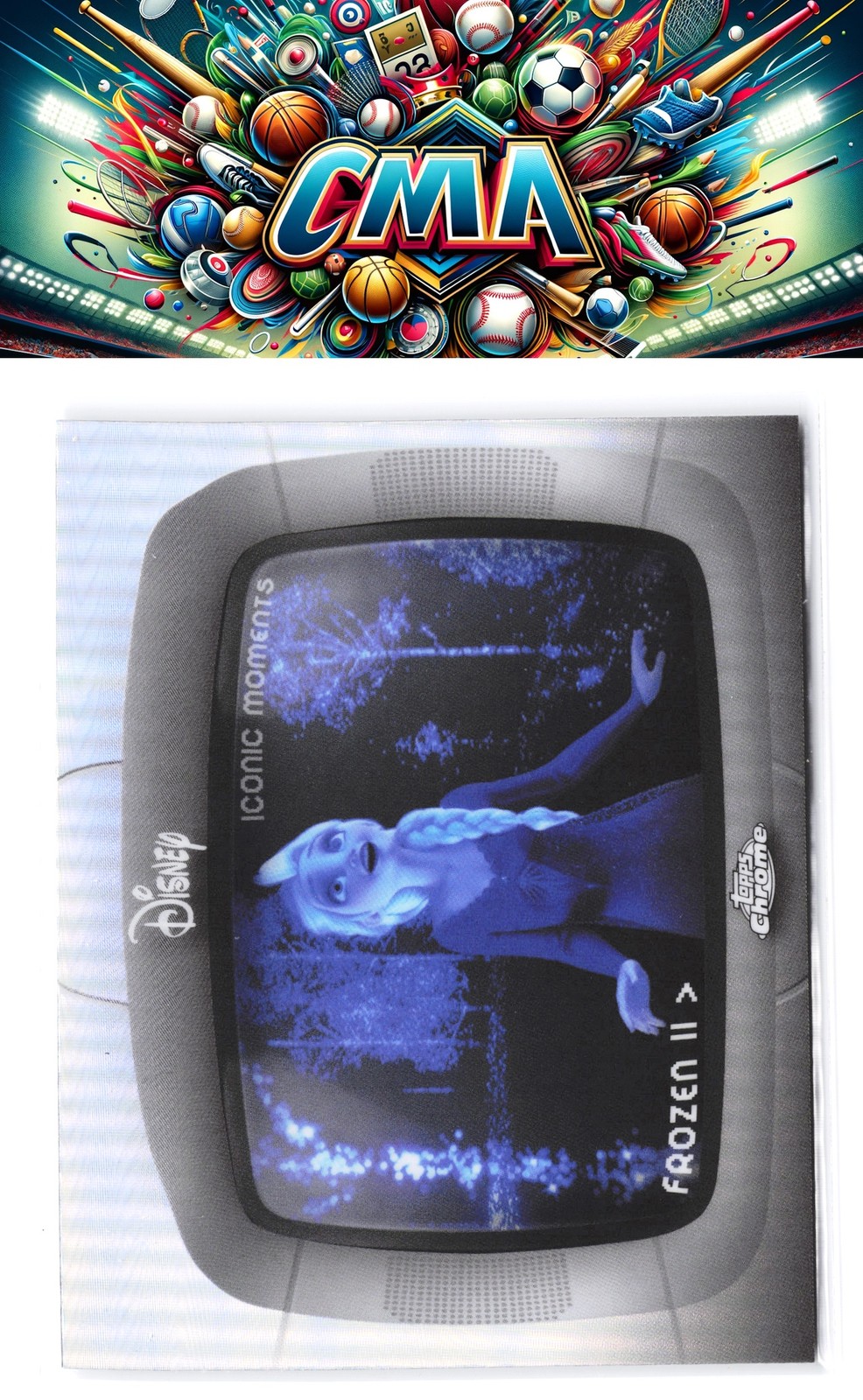 2026 Topps Chrome Disney #IM-10 Into the Unknown Iconic Moments