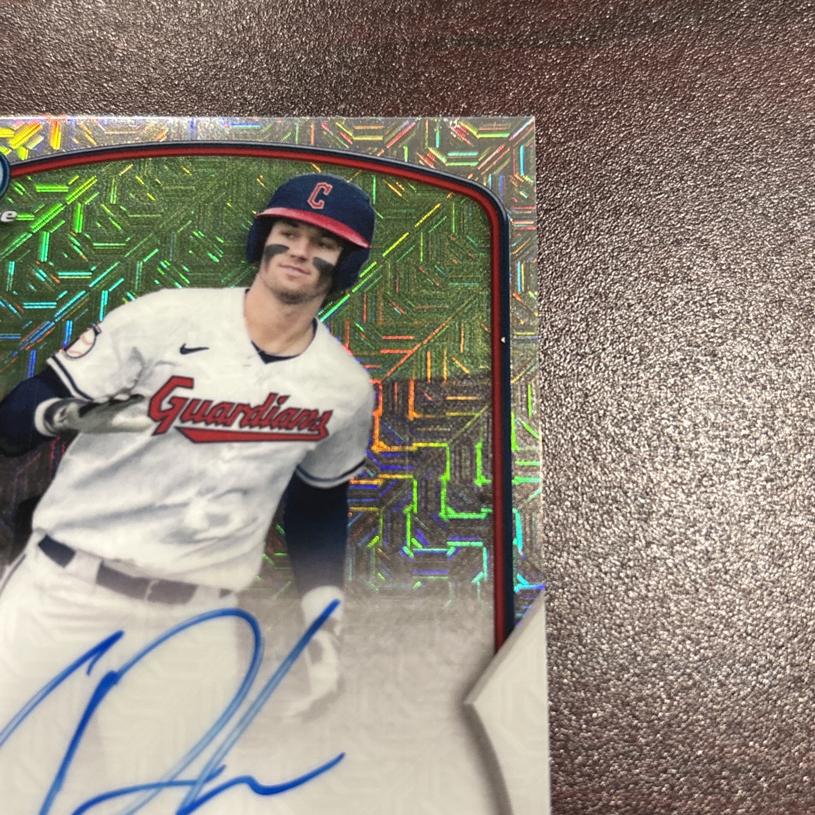 2023 Bowman – Chrome Prospect Mega Box Autographs Chase Delauter #BMA-CD (AU,…