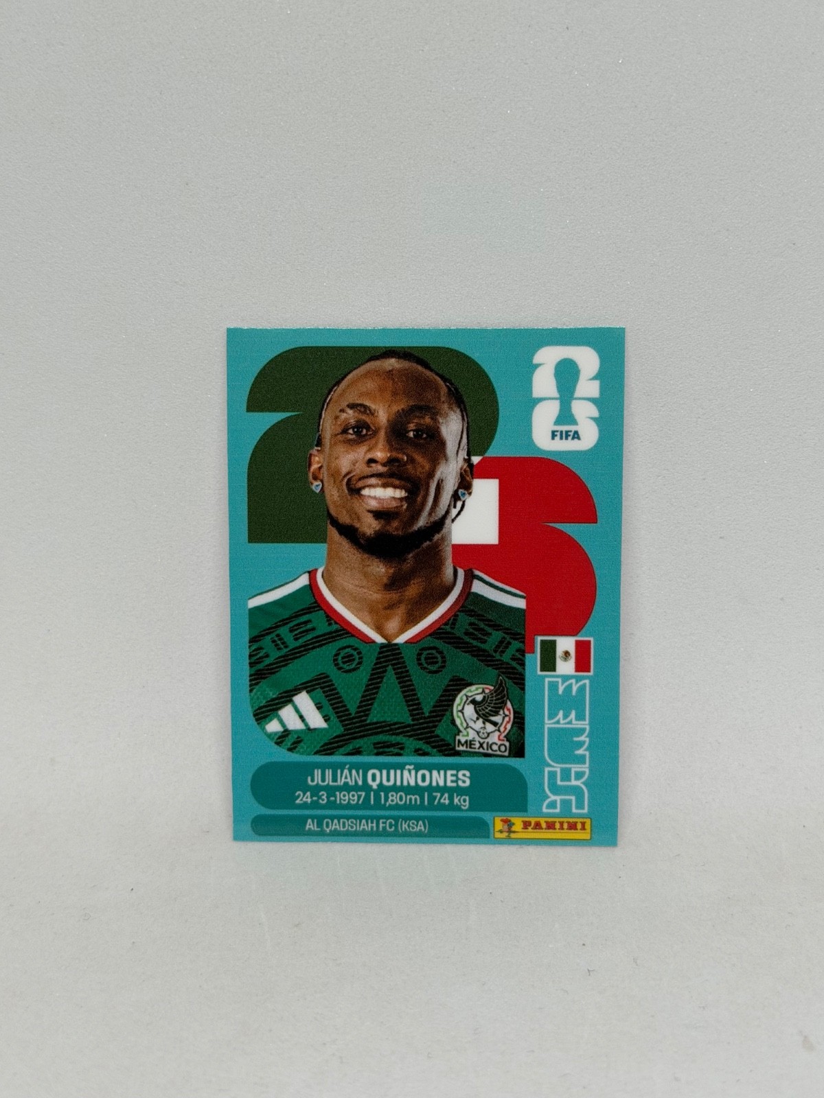 Julian Quinones Sticker Decal Fifa World Cup 2026 MEXICO