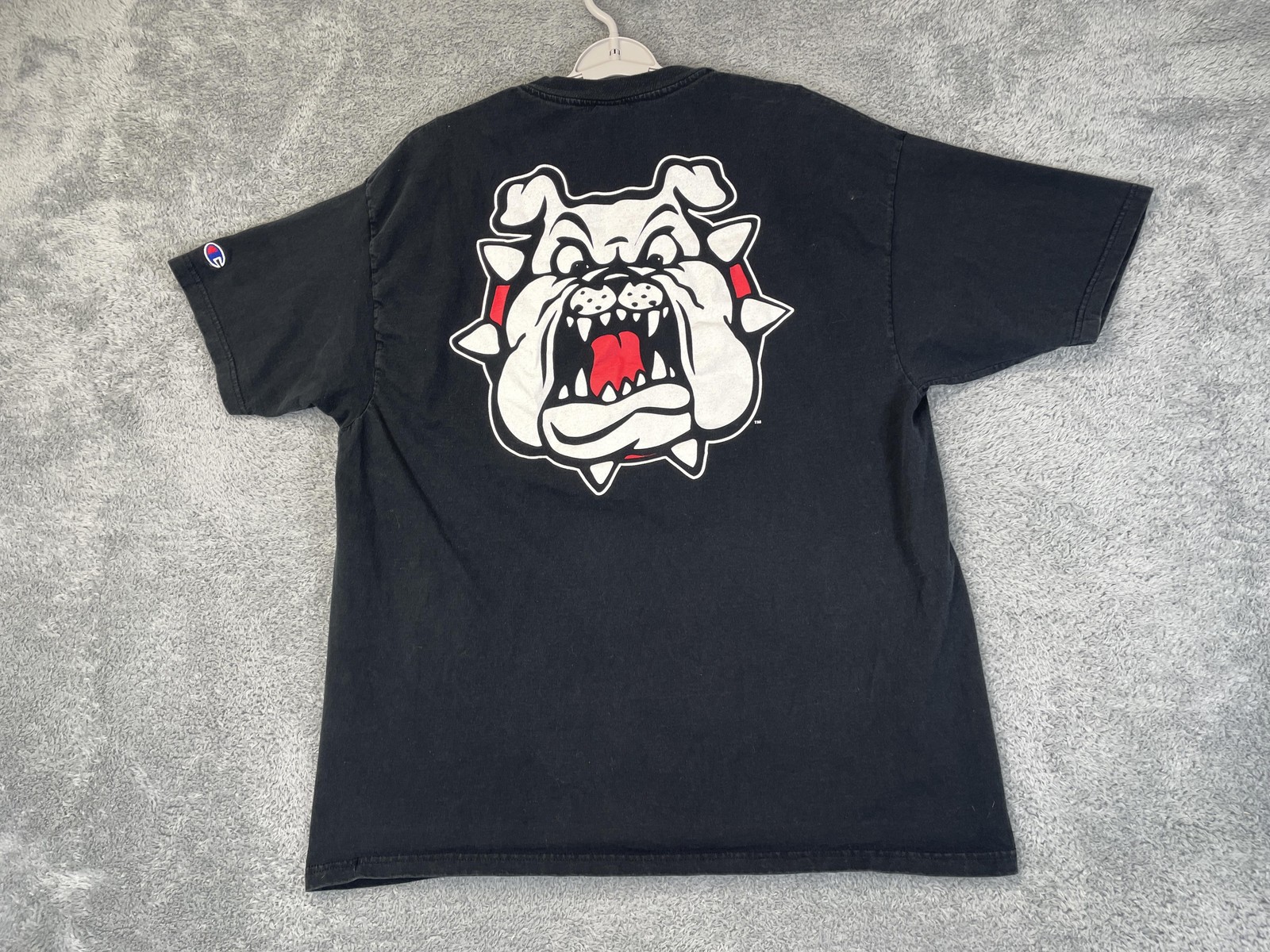 Vintage Fresno State Bulldogs Shirt Mens XL Black NCAA College Football 90s USA