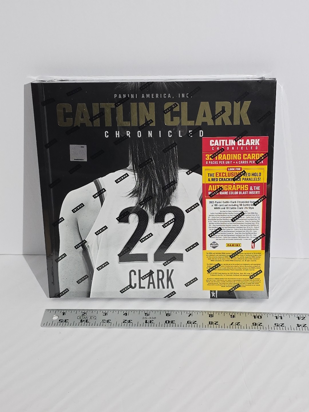 LIMITED EDITION 2025 Panini Caitlin Clark Chronicled Collectible Book & 32 Cards