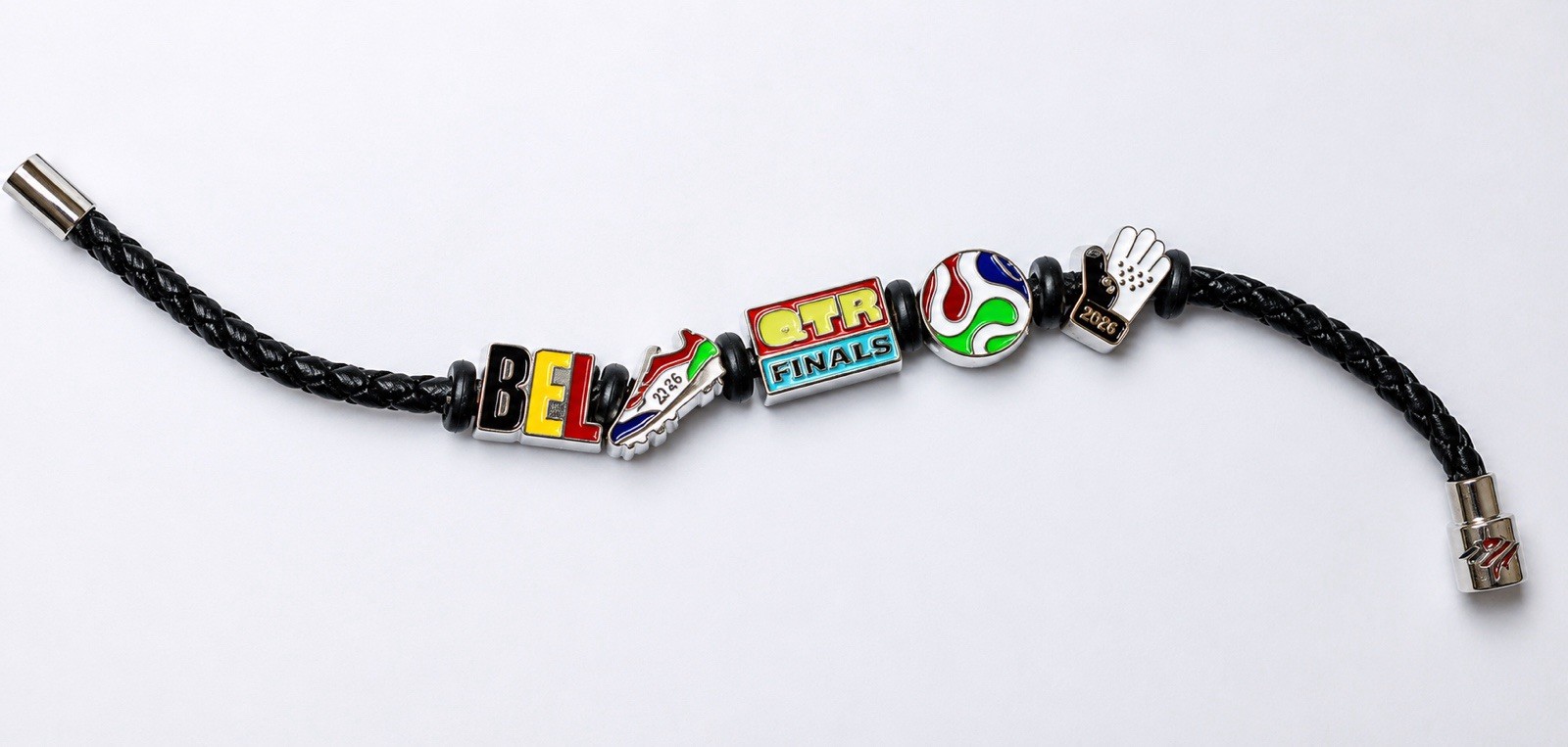 Belgium Bundle Bracelet Pin Cups Cards Official FIFA World Cup 2026 Spain Futbol